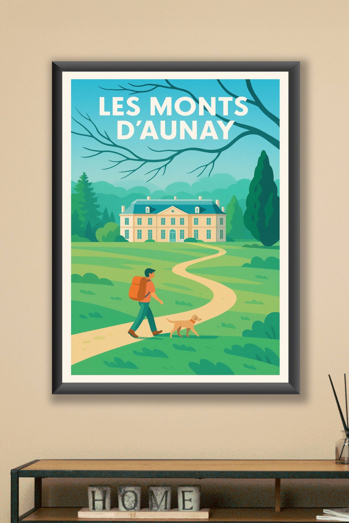 Affiche de Les Monts d'Aunay - Invitation à la balade bucolique