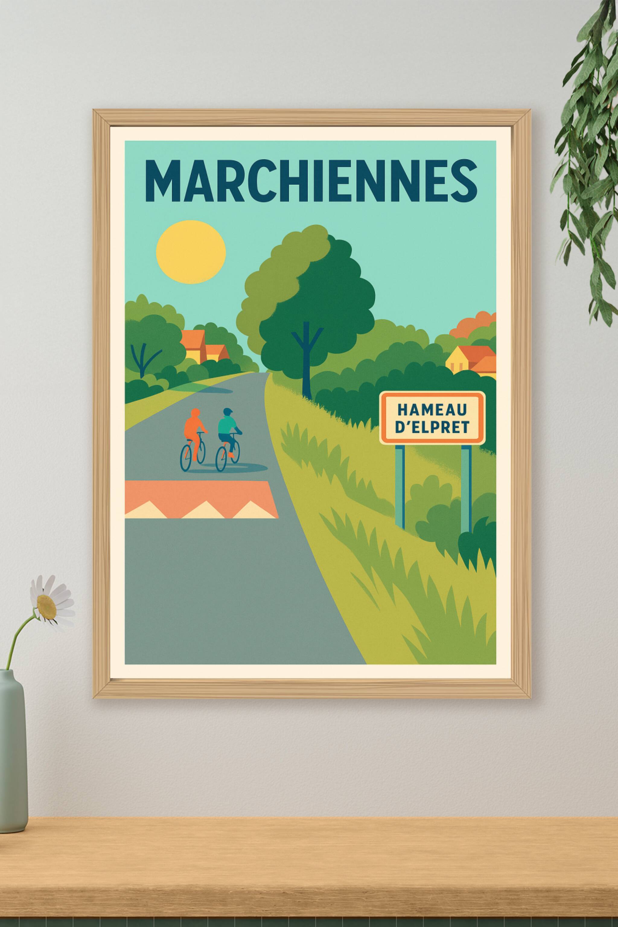 Affiche de Marchiennes - L'évasion paisible au Hameau d'Elpret