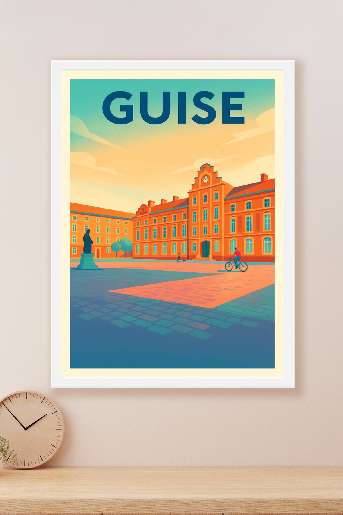 Affiche de Guise - L'élégance historique au cœur de la ville