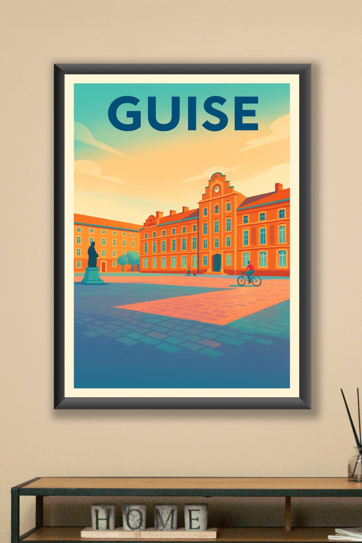 Affiche de Guise - L'élégance historique au cœur de la ville