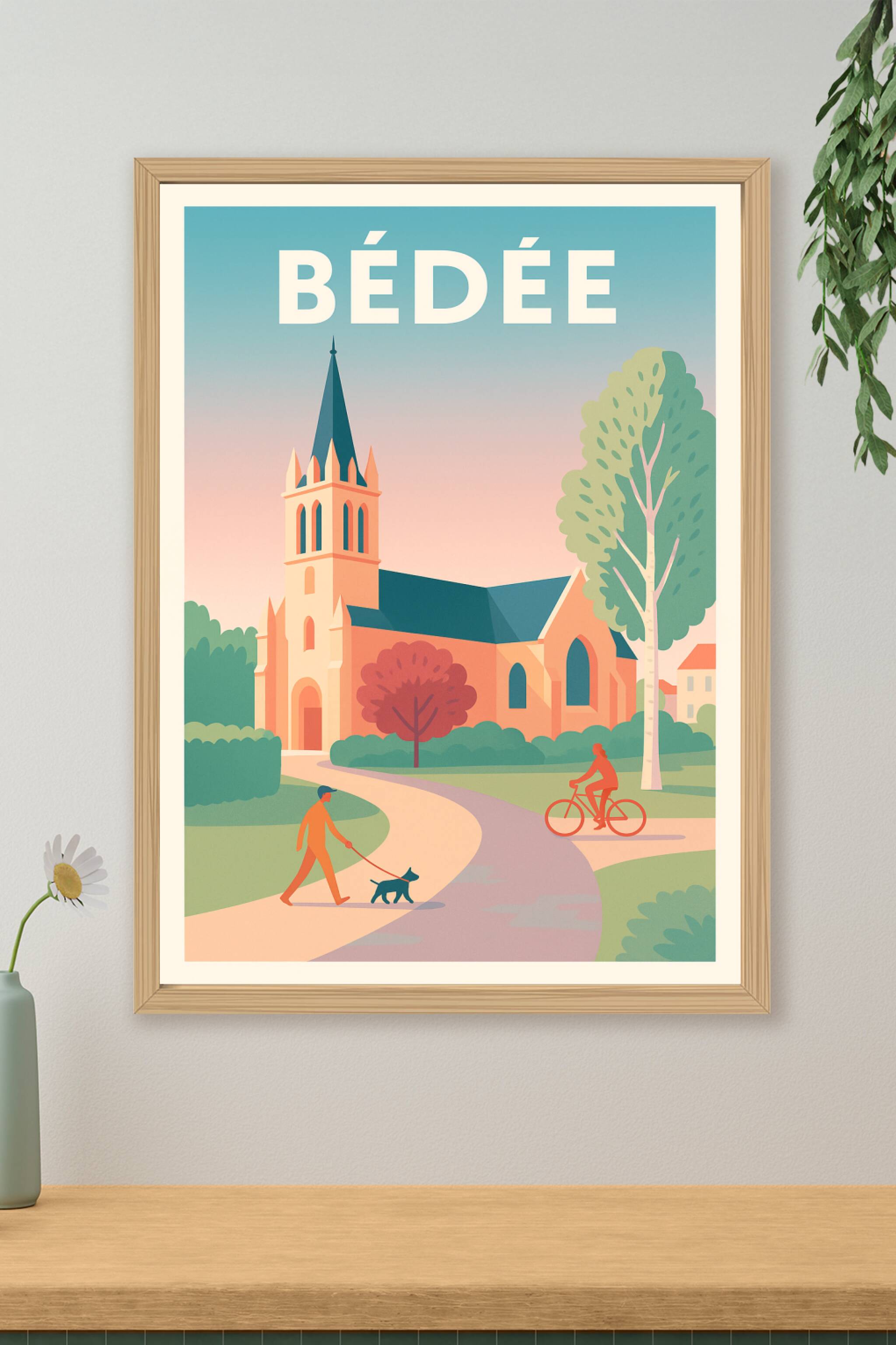 Affiche de Bédée - Charme paisible et naturel