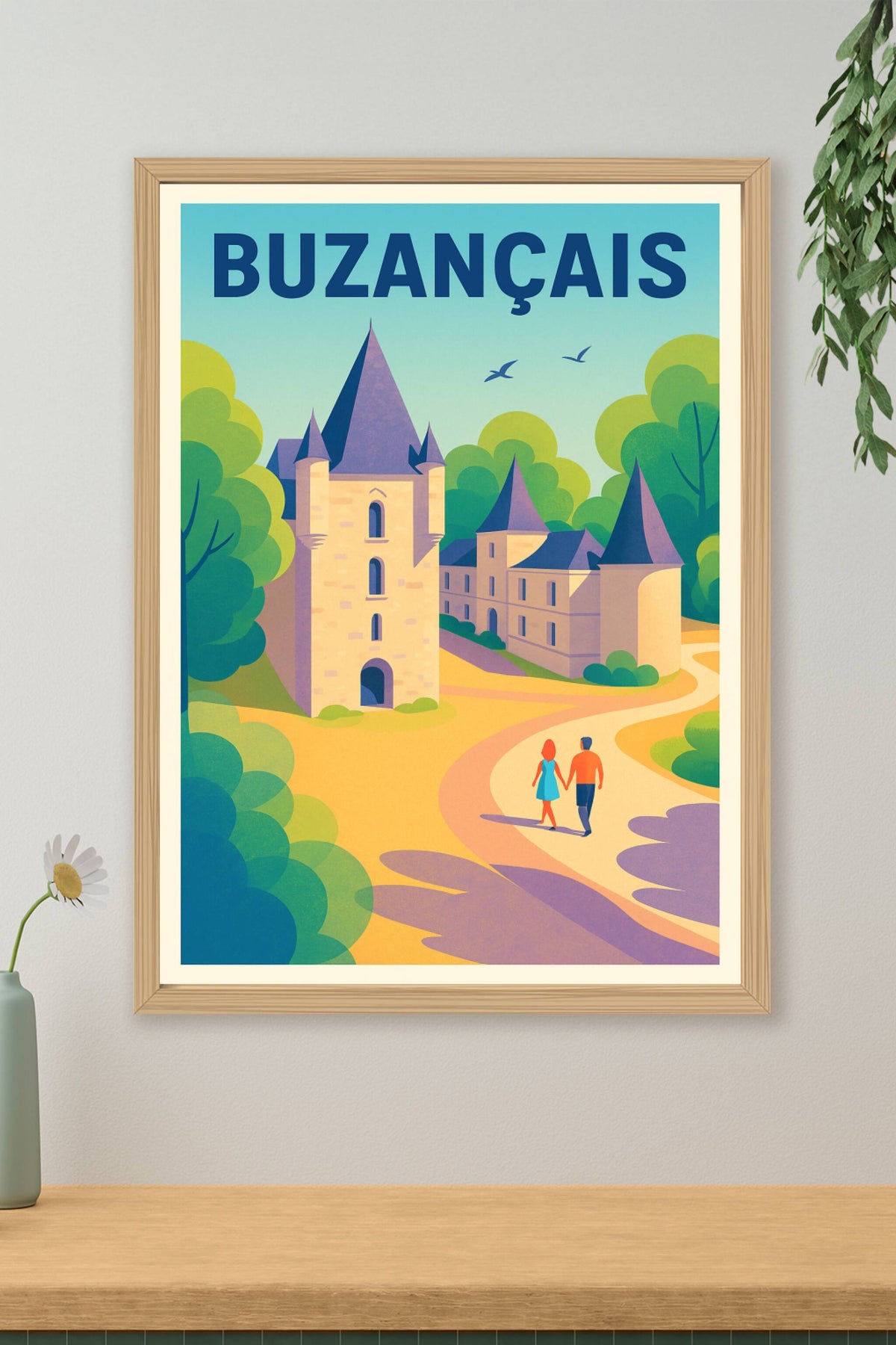 Affiche de Buzançais - Charme et histoire en pleine nature
