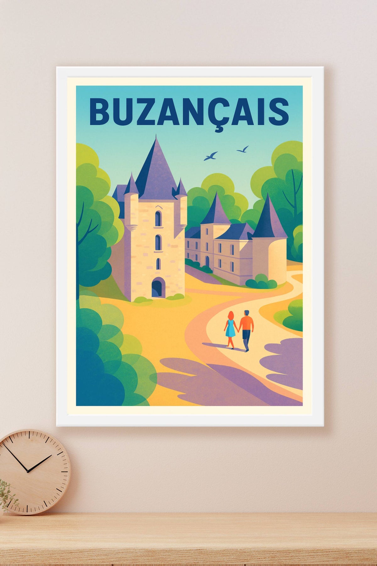 Affiche de Buzançais - Charme et histoire en pleine nature