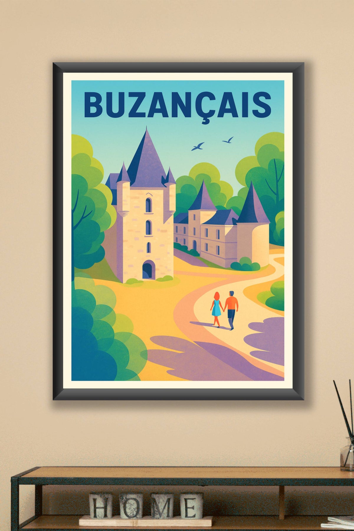 Affiche de Buzançais - Charme et histoire en pleine nature