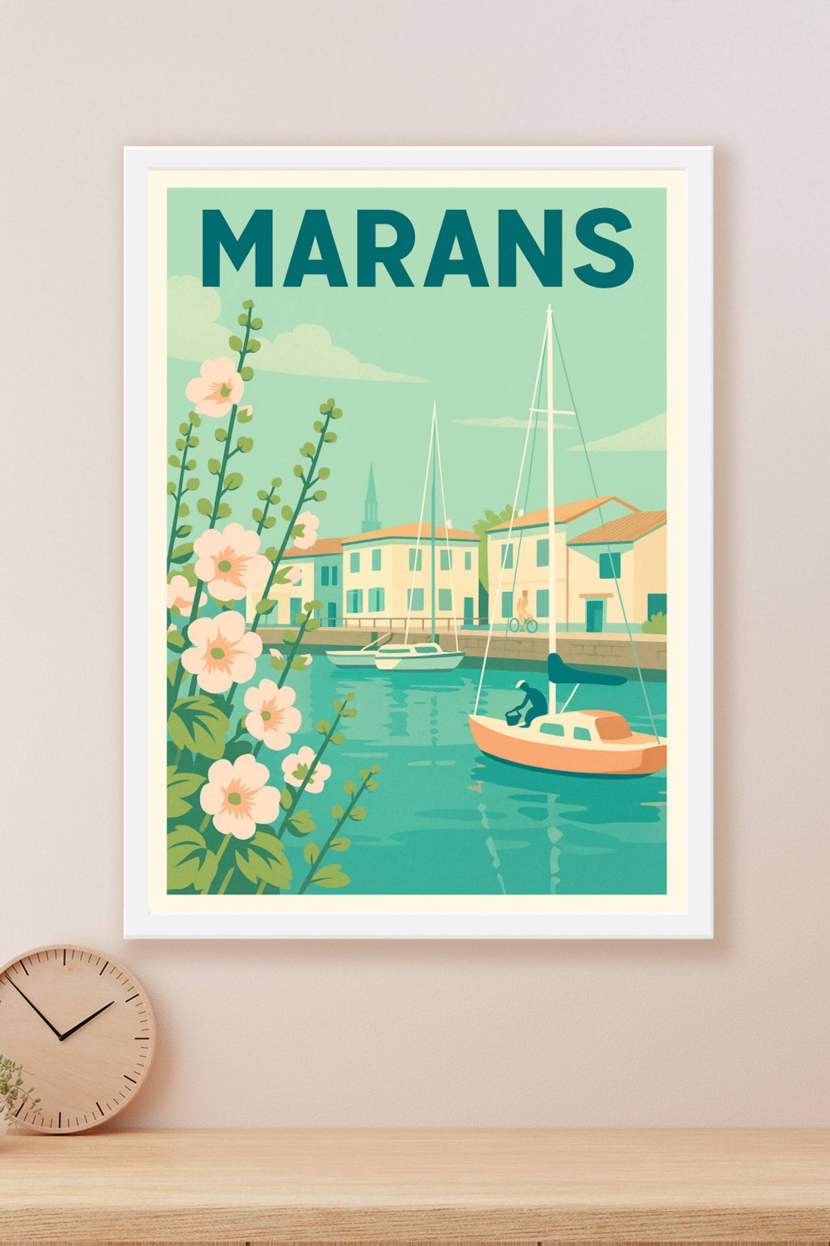 Affiche de Marans - Charme et quiétude au bord de l'eau