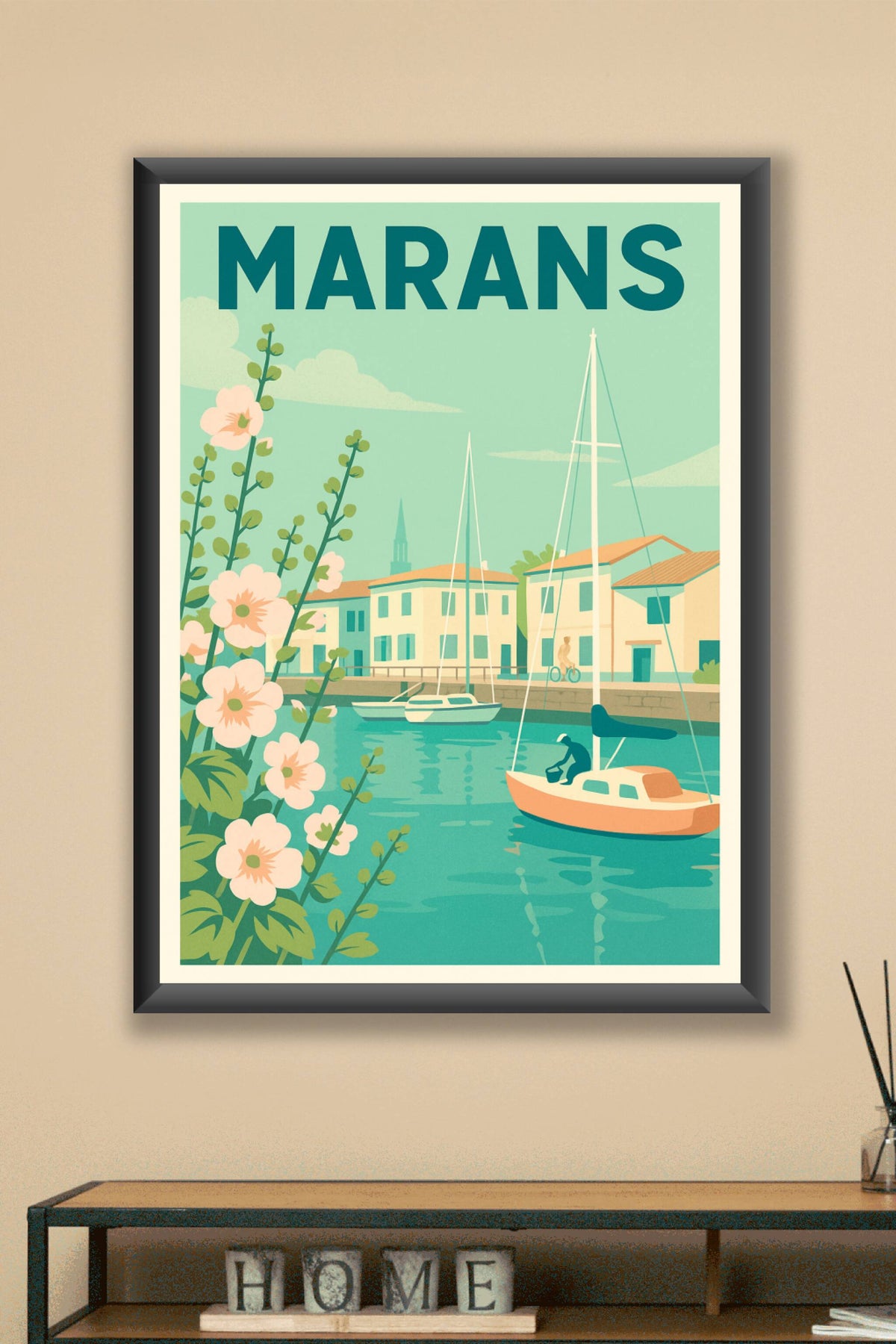 Affiche de Marans - Charme et quiétude au bord de l'eau