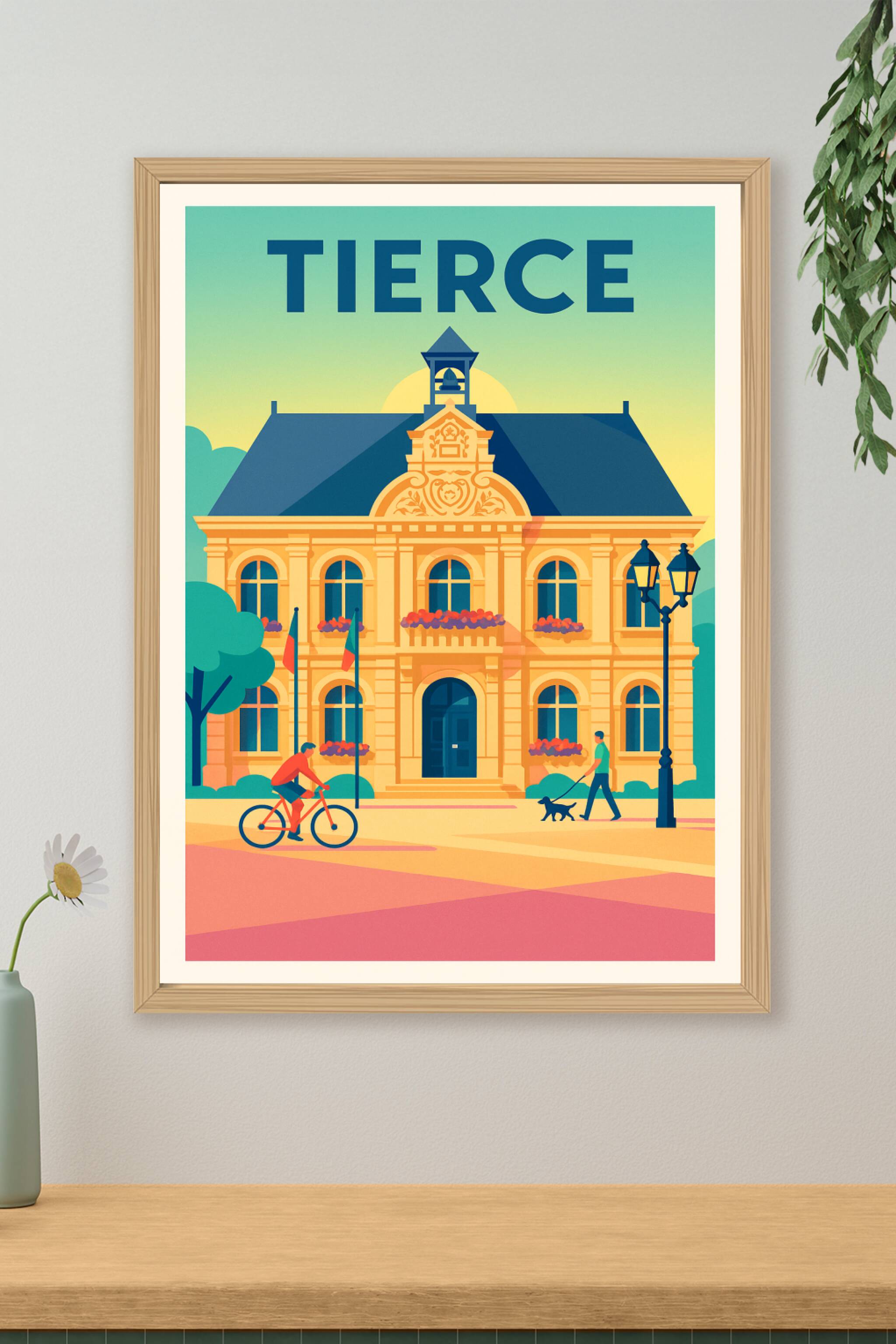 Affiche de Tiercé - L'élégance intemporelle au cœur de la ville