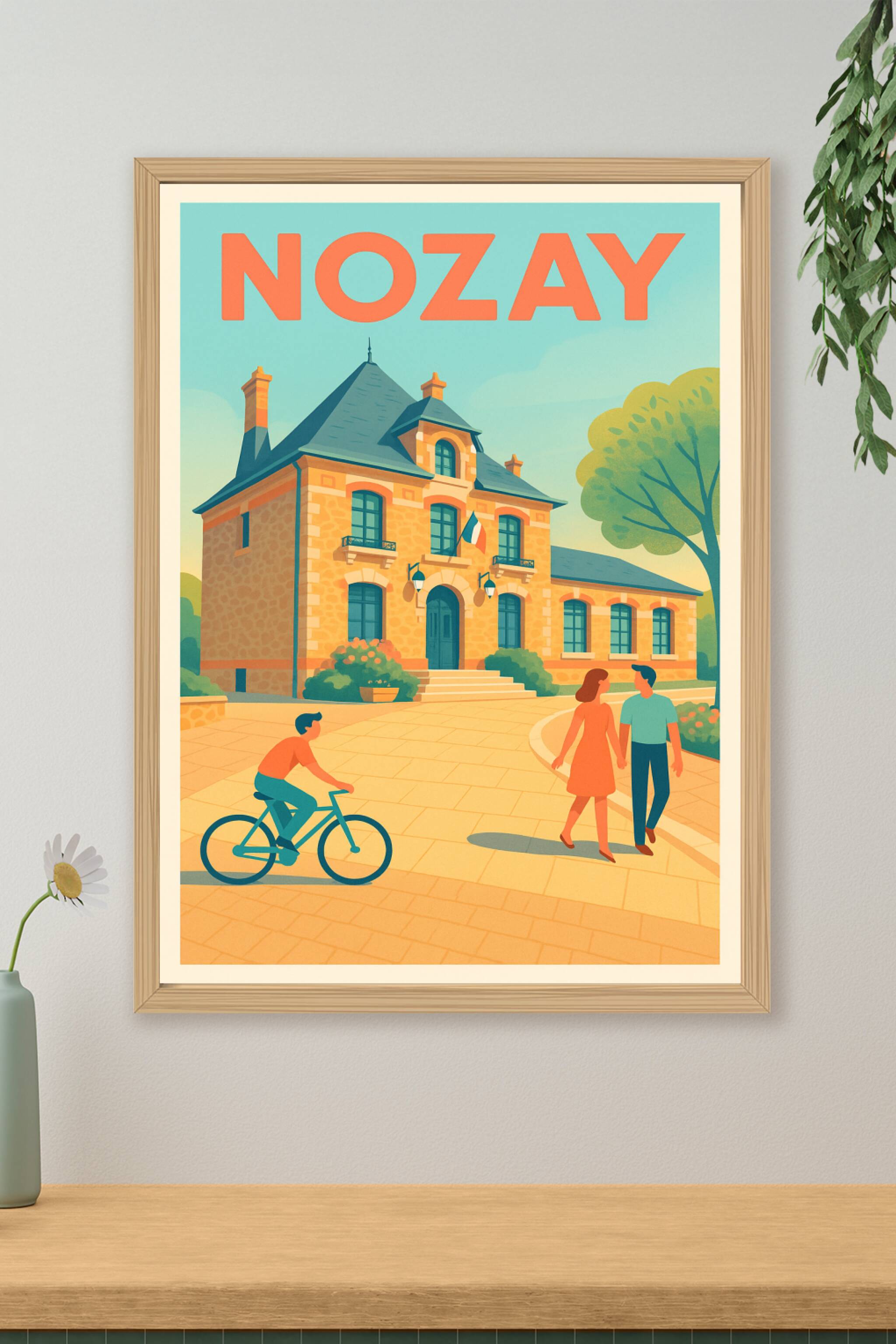 Affiche de Nozay - Charmante ambiance villageoise