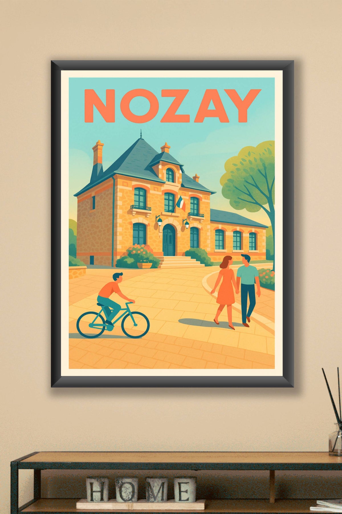 Affiche de Nozay - Charmante ambiance villageoise
