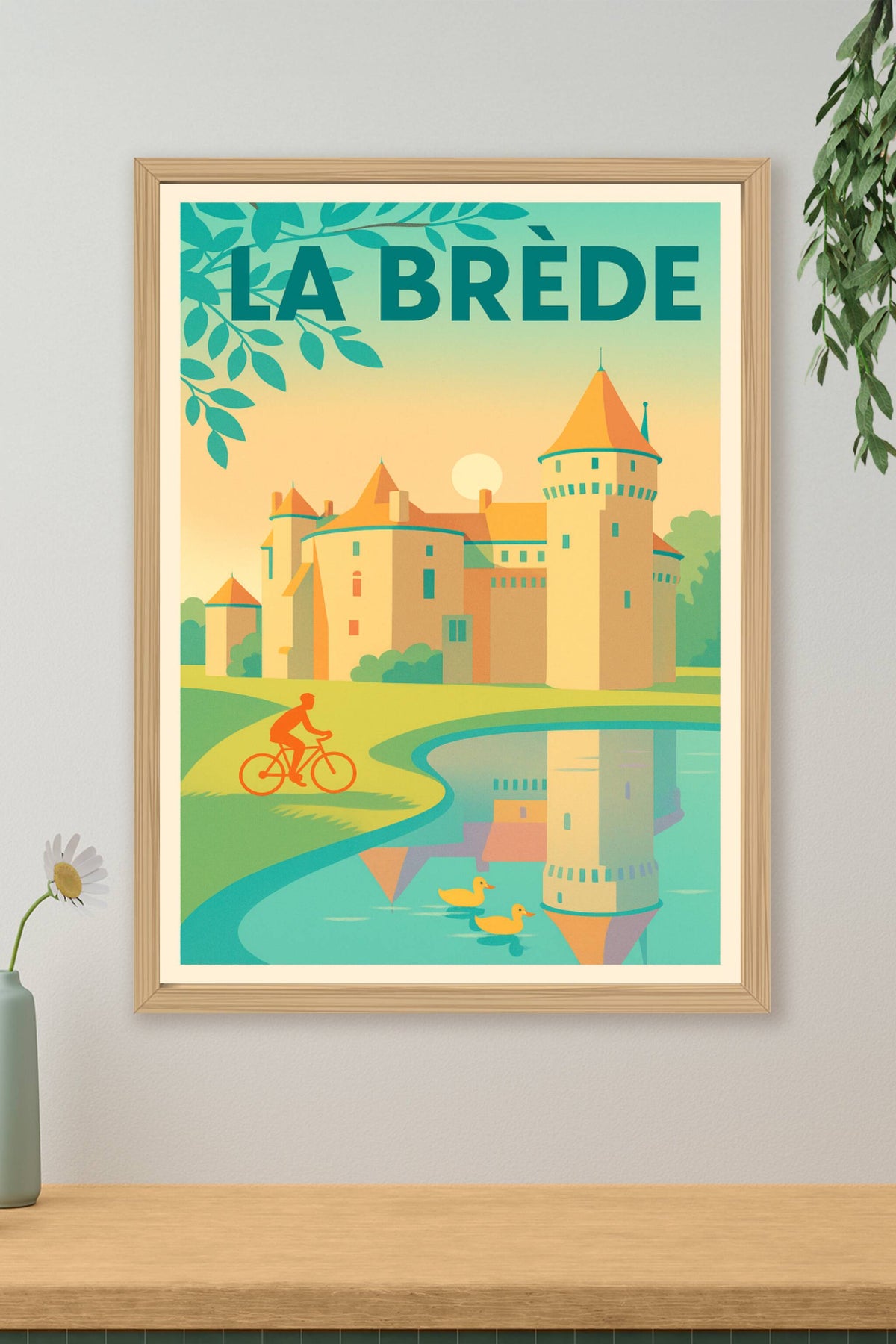 Affiche de La Brède - Authentique douceur bordelaise