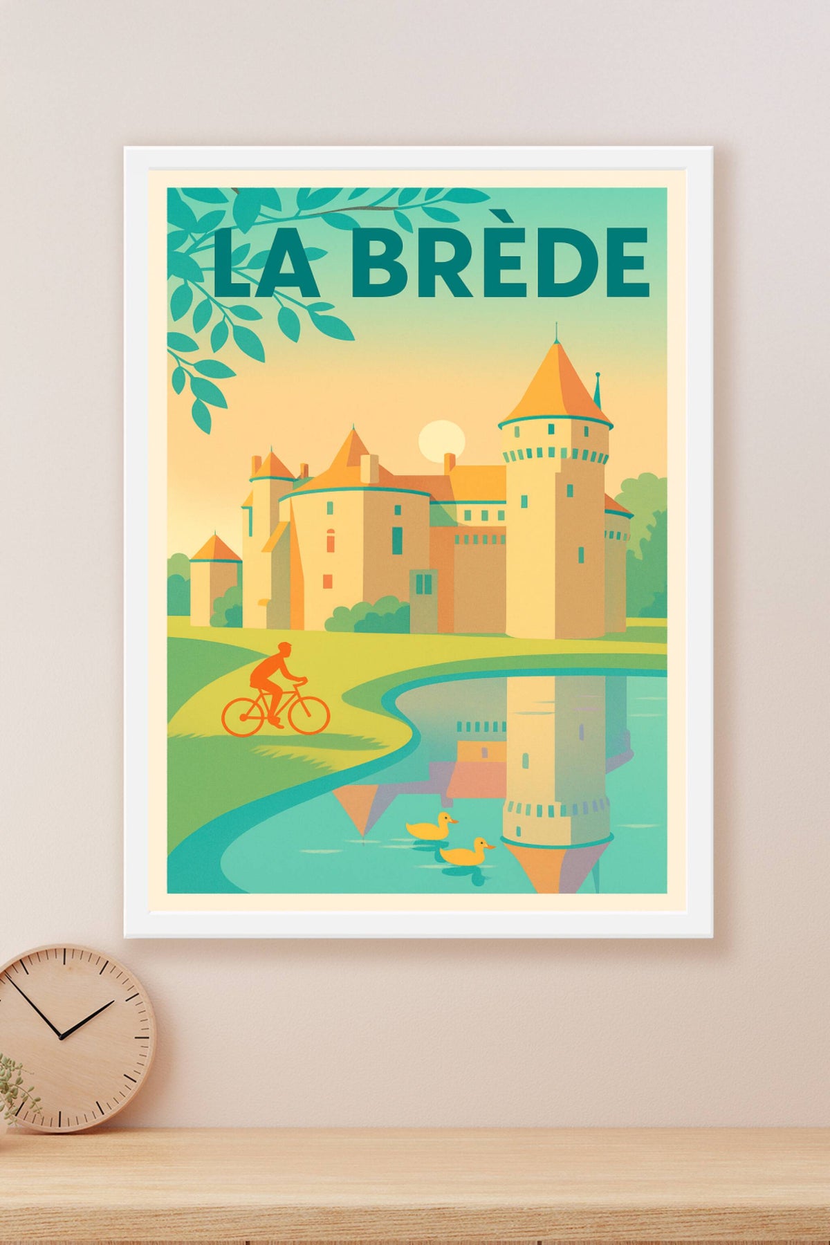 Affiche de La Brède - Authentique douceur bordelaise