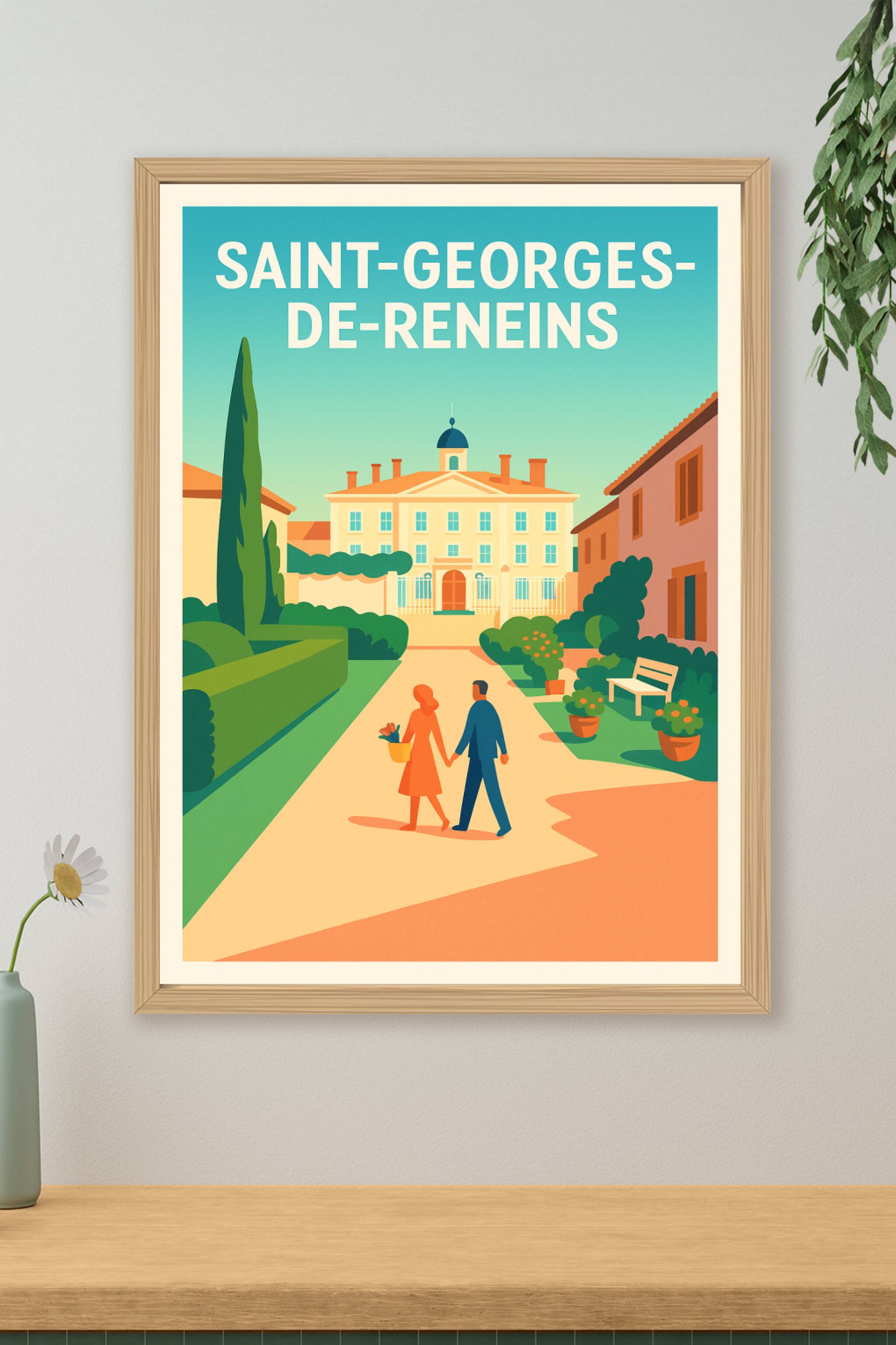 Affiche de Saint-Georges-de-Reneins - Charme et douceur de vivre à deux pas