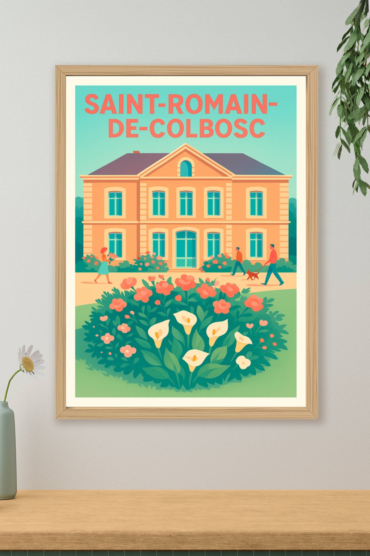 Affiche de Saint-Romain-de-Colbosc - Évasion fleurie au cœur de la ville