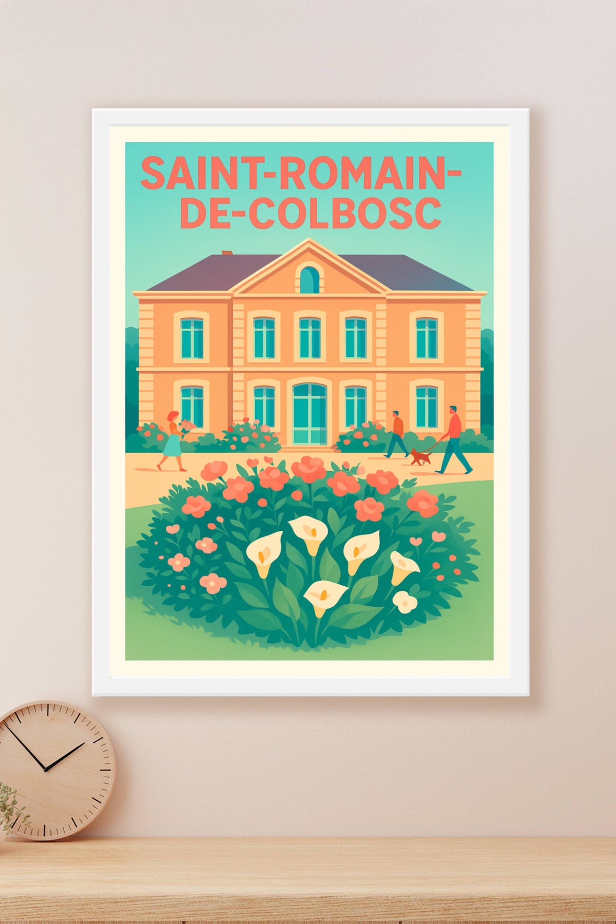 Affiche de Saint-Romain-de-Colbosc - Évasion fleurie au cœur de la ville