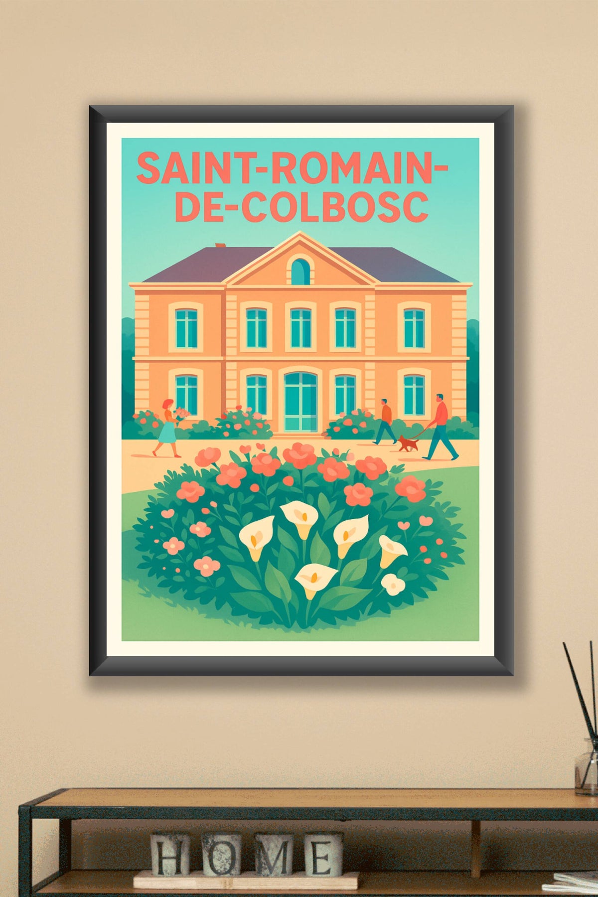 Affiche de Saint-Romain-de-Colbosc - Évasion fleurie au cœur de la ville