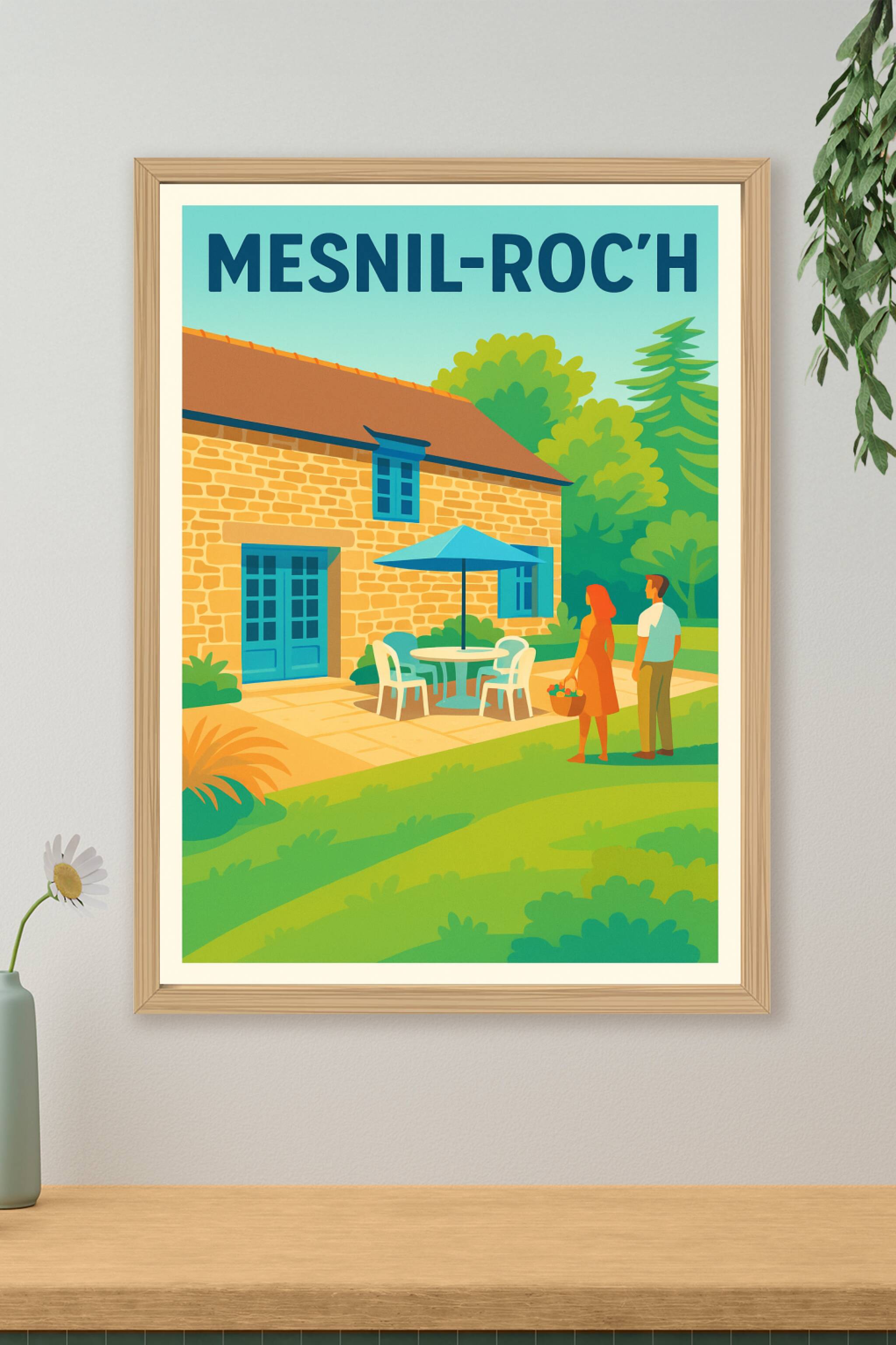 Affiche de Mesnil-Roc'h - Charme et sérénité en campagne