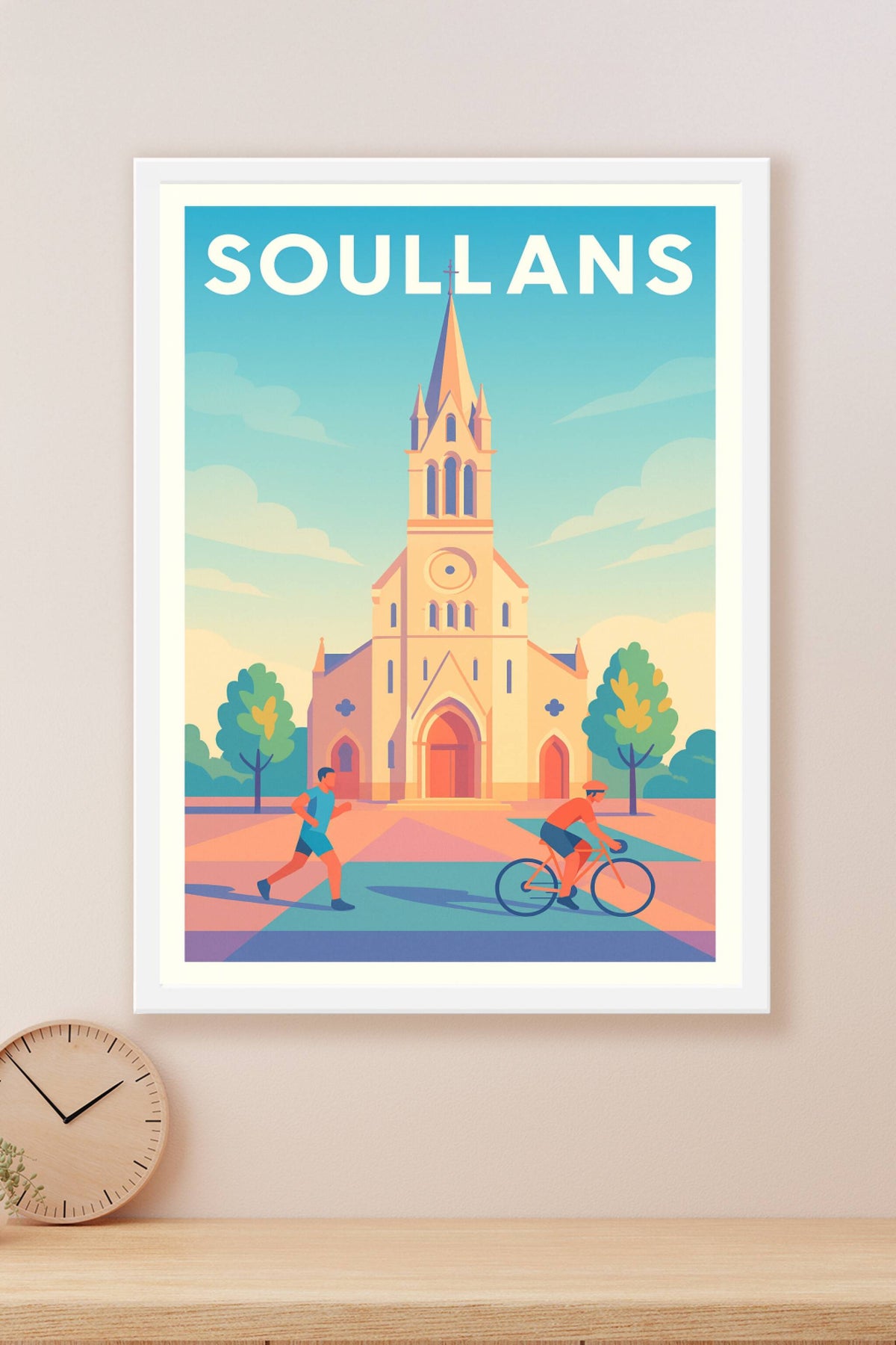 Affiche de Soullans - Charme et sérénité au cœur de la Vendée