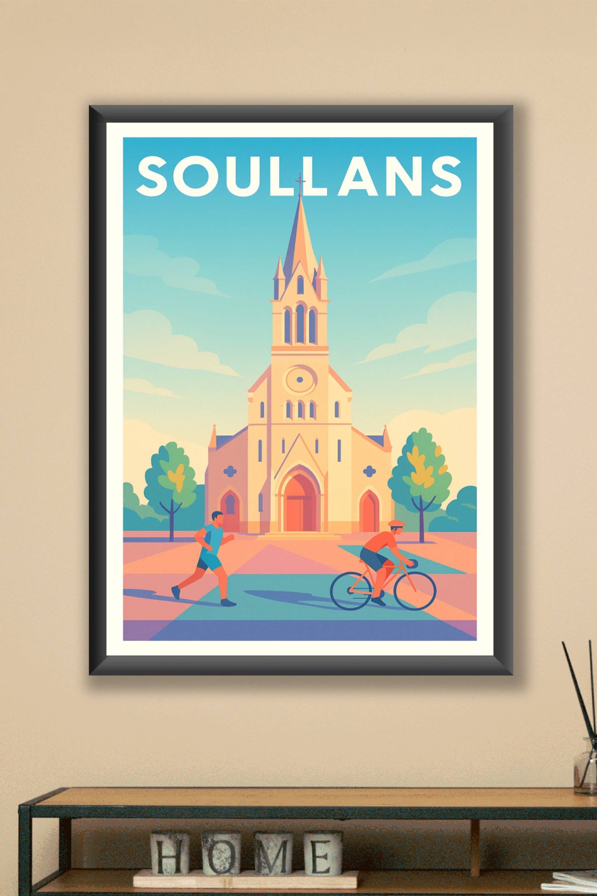 Affiche de Soullans - Charme et sérénité au cœur de la Vendée