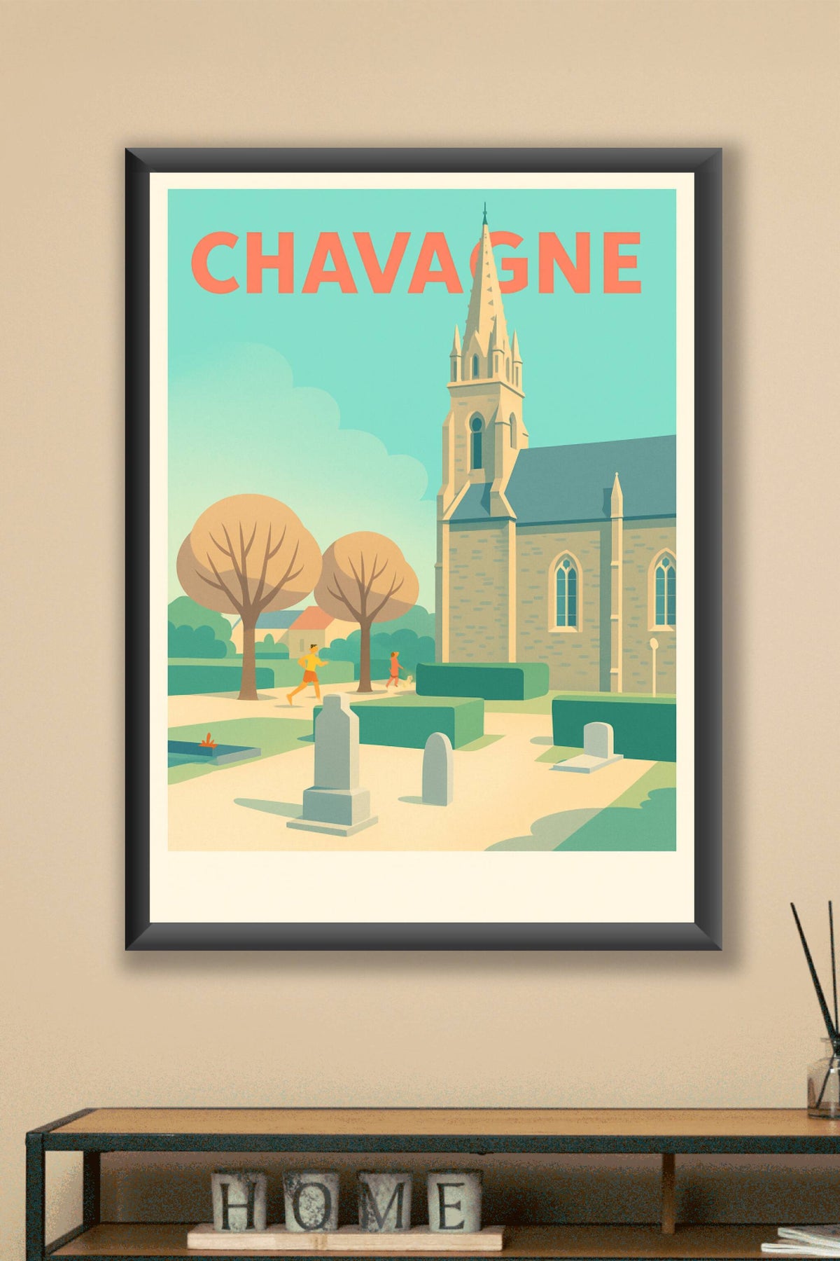 Affiche de Chavagne - Une balade paisible au cœur du patrimoine