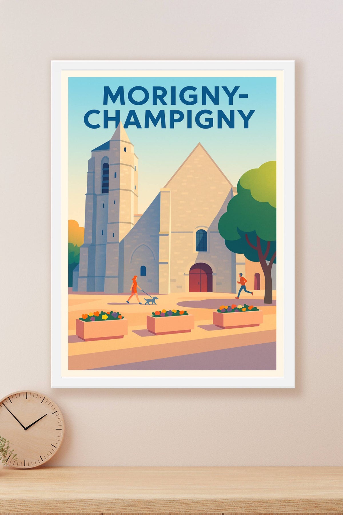 Affiche de Morigny-Champigny - Charme paisible au cœur de l'histoire