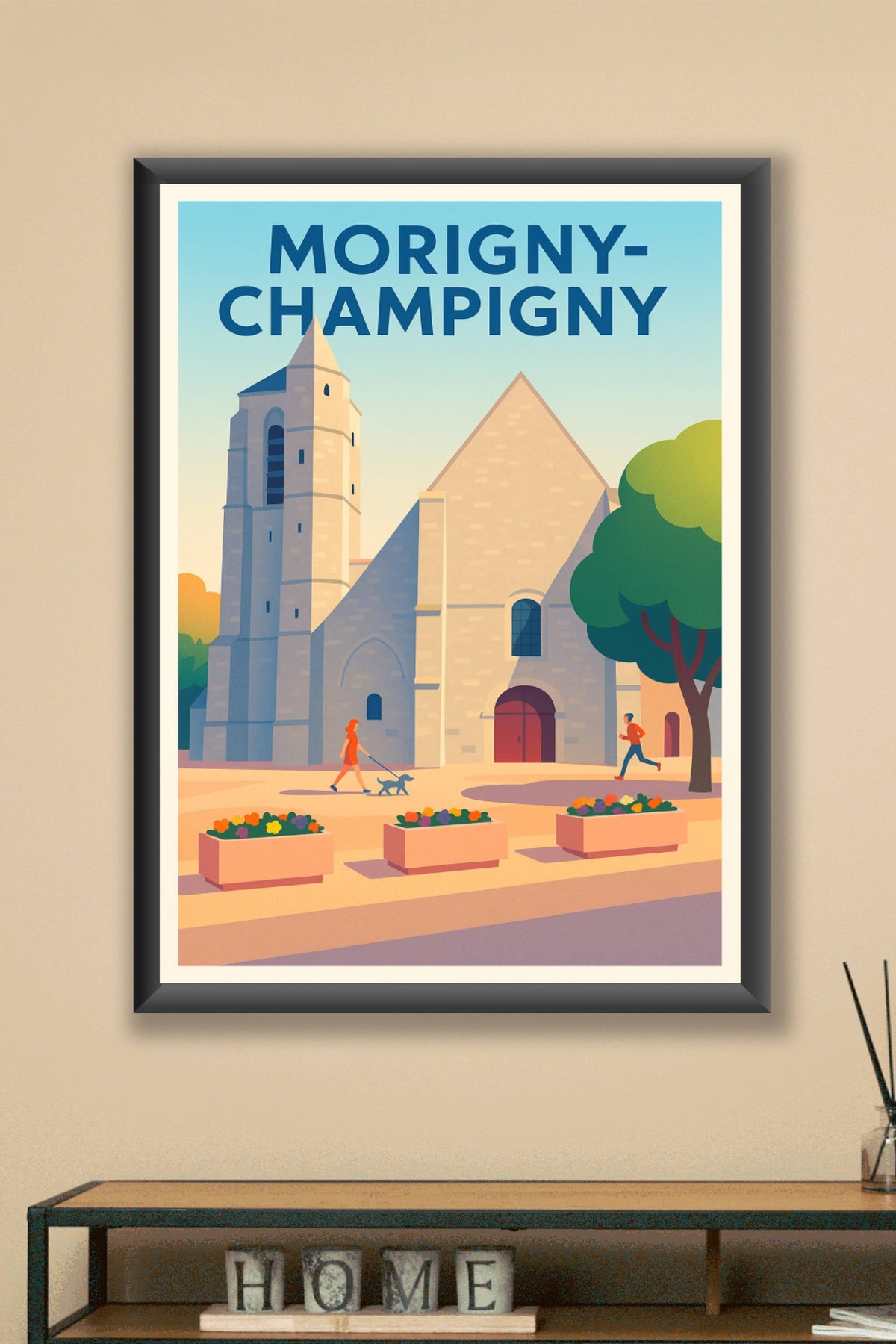 Affiche de Morigny-Champigny - Charme paisible au cœur de l'histoire