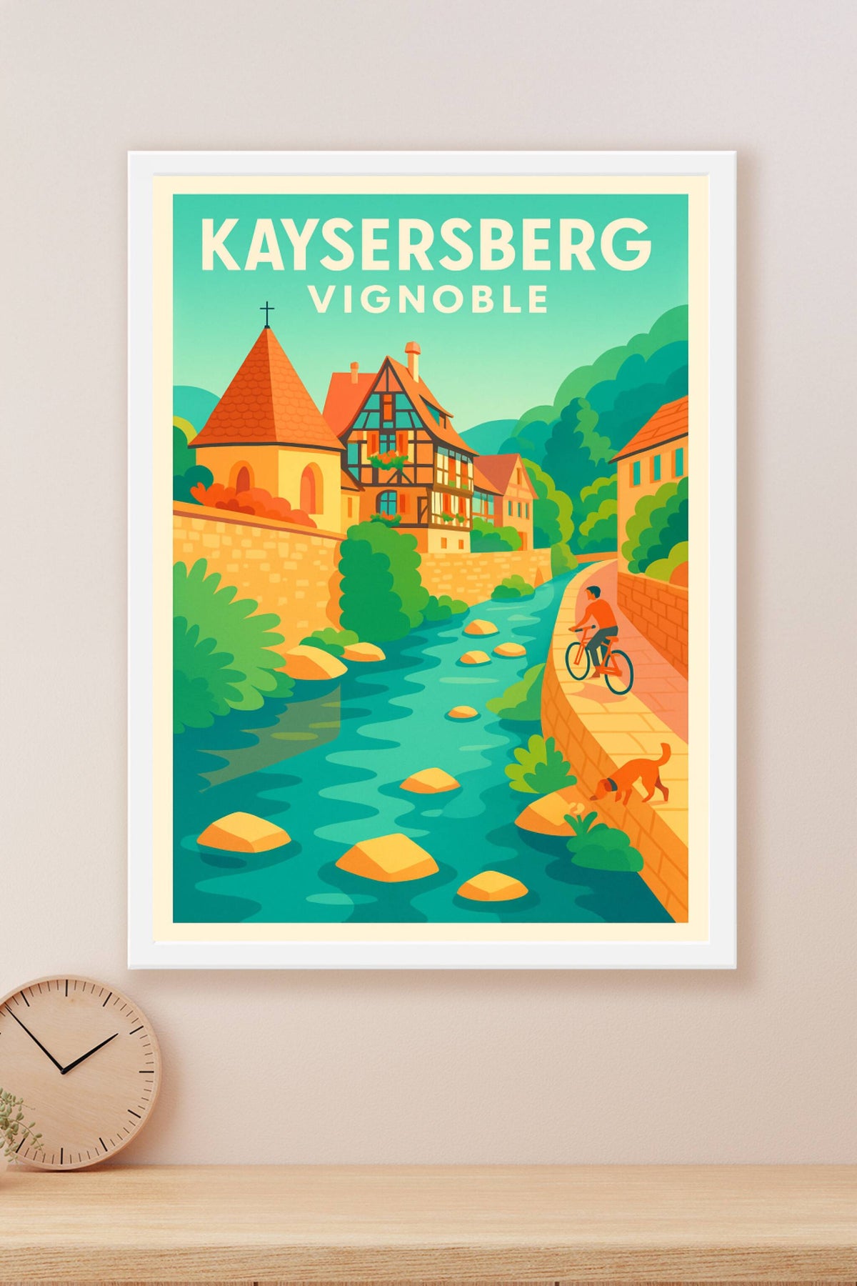Affiche de Kaysersberg Vignoble - L'élégance pittoresque de l'Alsace