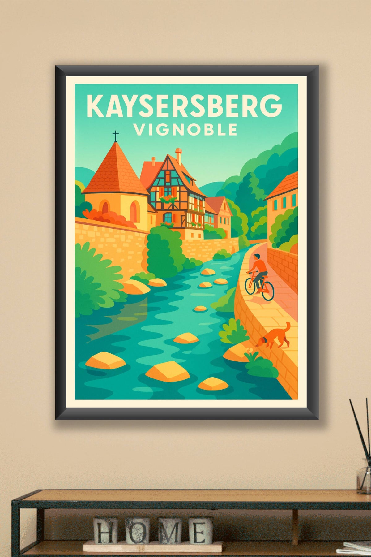 Affiche de Kaysersberg Vignoble - L'élégance pittoresque de l'Alsace
