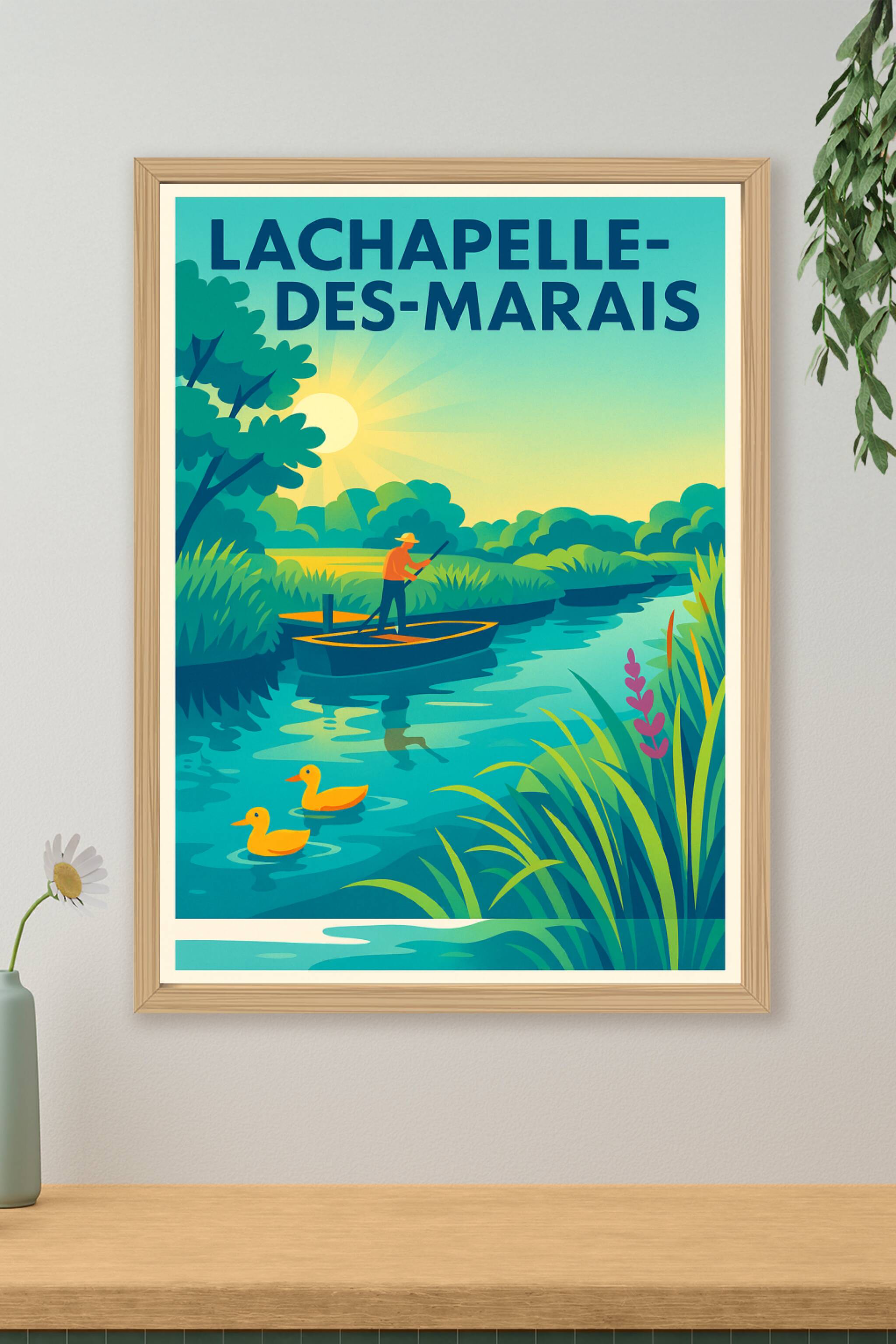 Affiche de La Chapelle-des-Marais - Évasion paisible au fil de l'eau