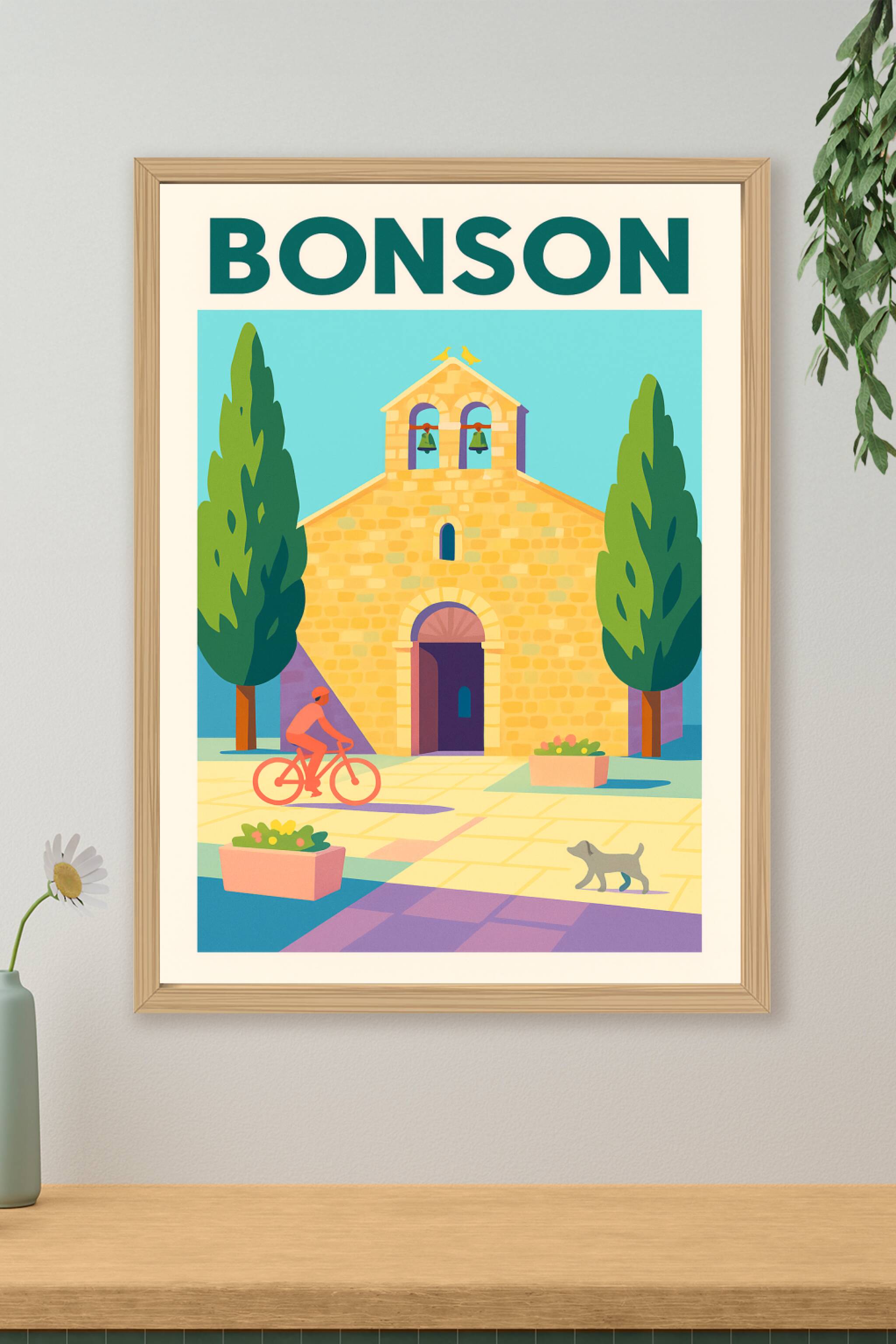 Affiche de Bonson - Charme et sérénité en pleine nature