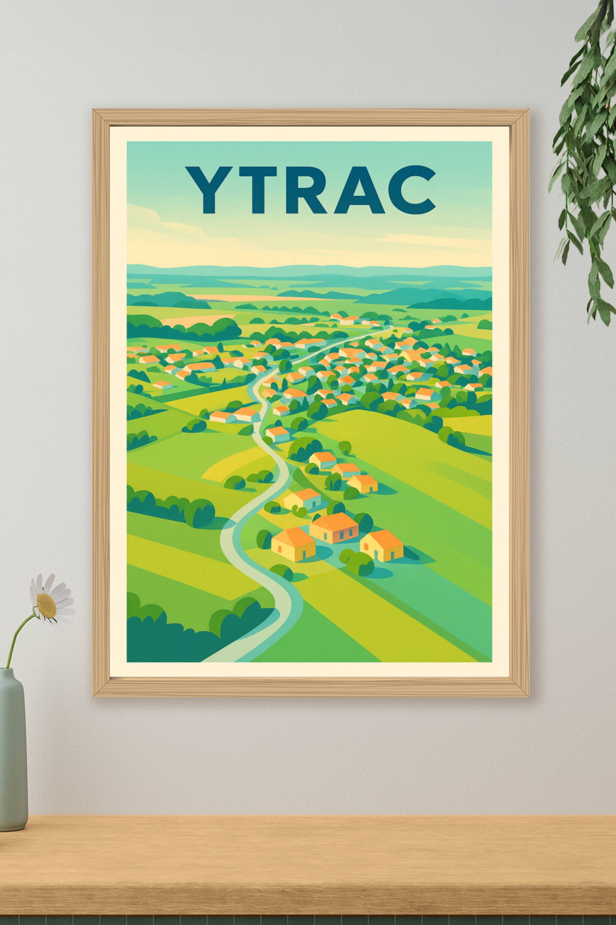 Affiche de Ytrac - L'harmonie d'un village au cœur de la nature