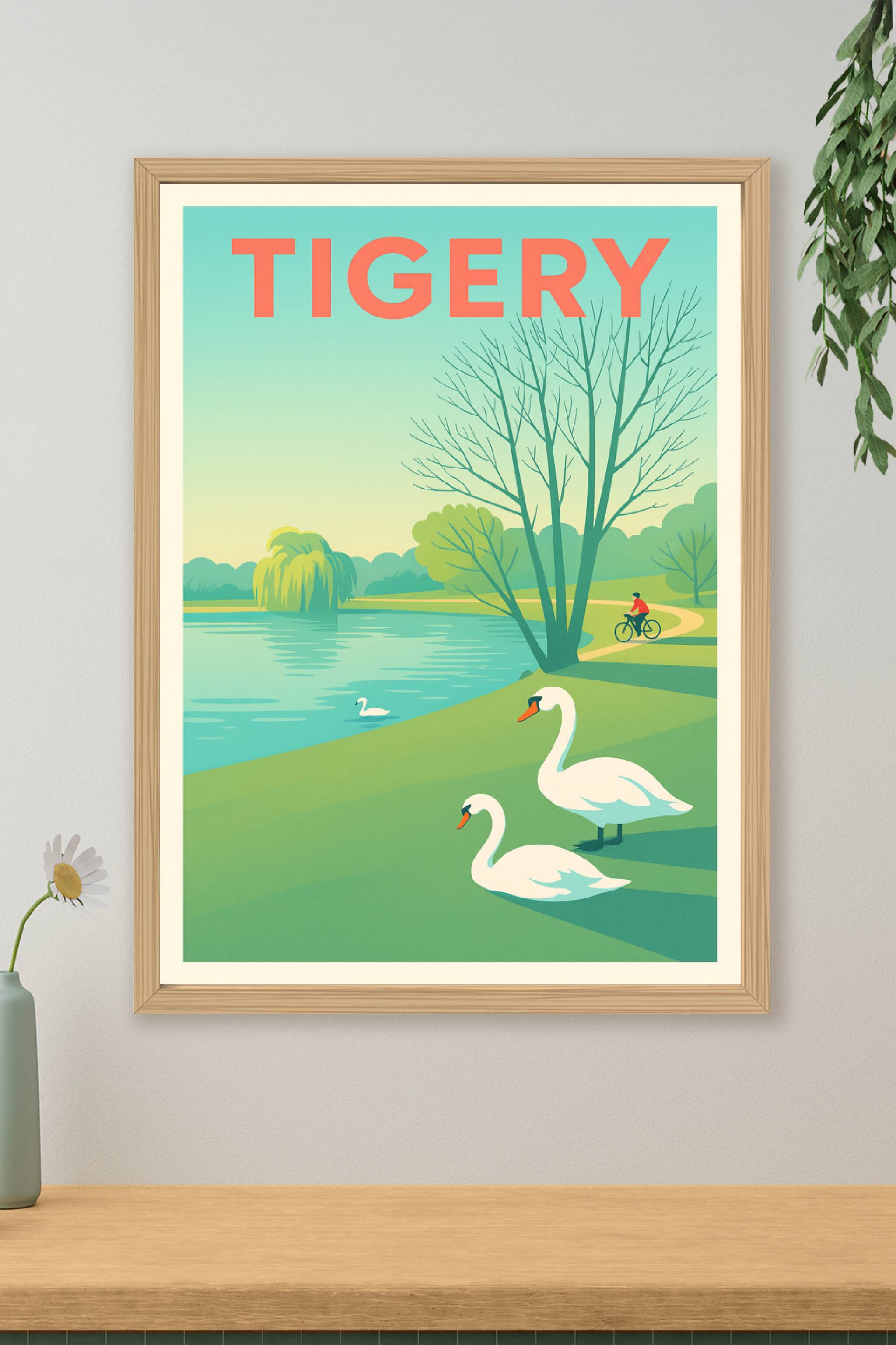 Affiche de Tigery - Évasion nature et douceur