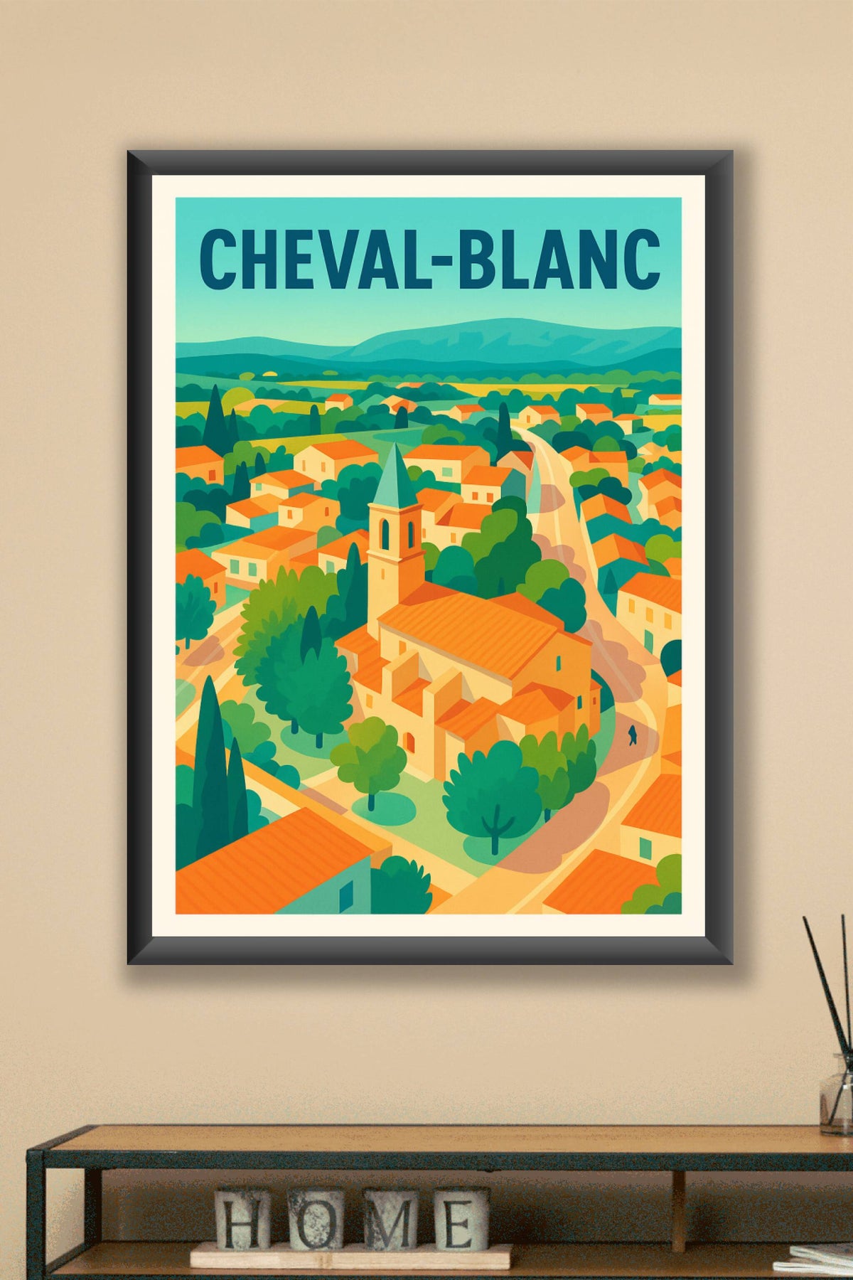 Affiche de Cheval-Blanc - Charme authentique du Sud