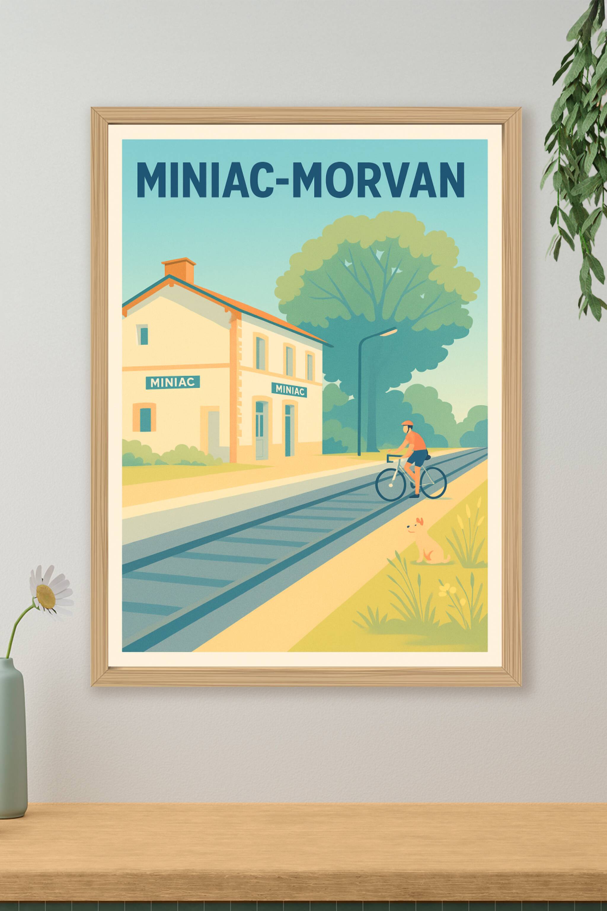 Affiche de Miniac-Morvan - Charme bucolique et douceur de vie