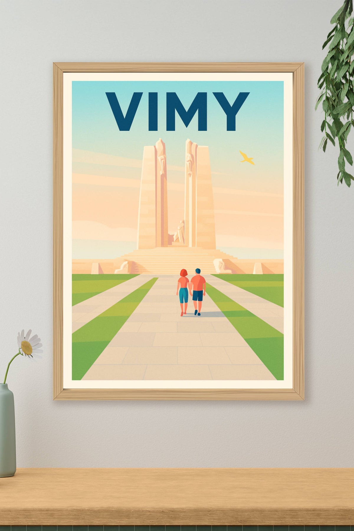 Affiche de Vimy - Mémoire et sérénité au Monument Canadien