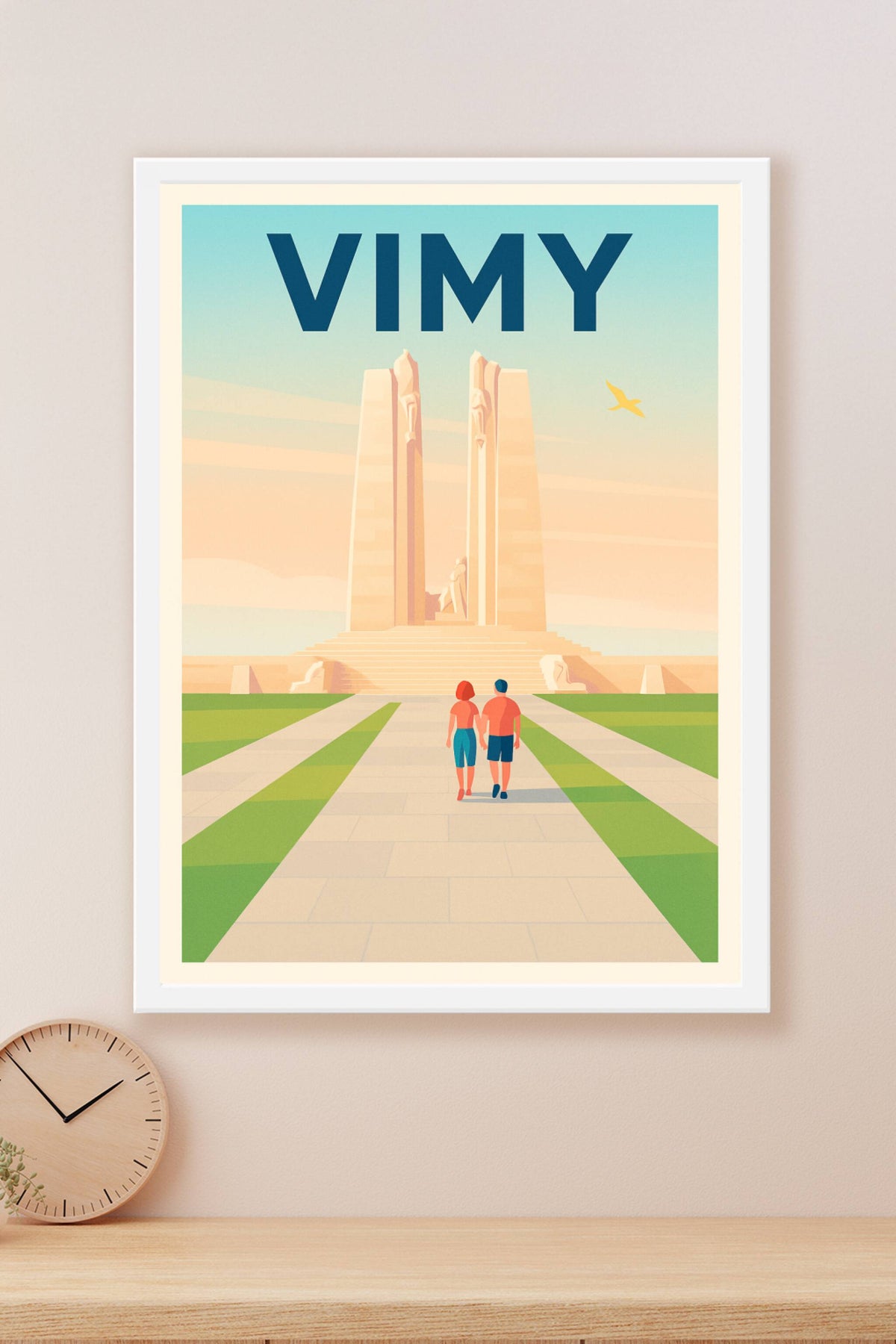 Affiche de Vimy - Mémoire et sérénité au Monument Canadien