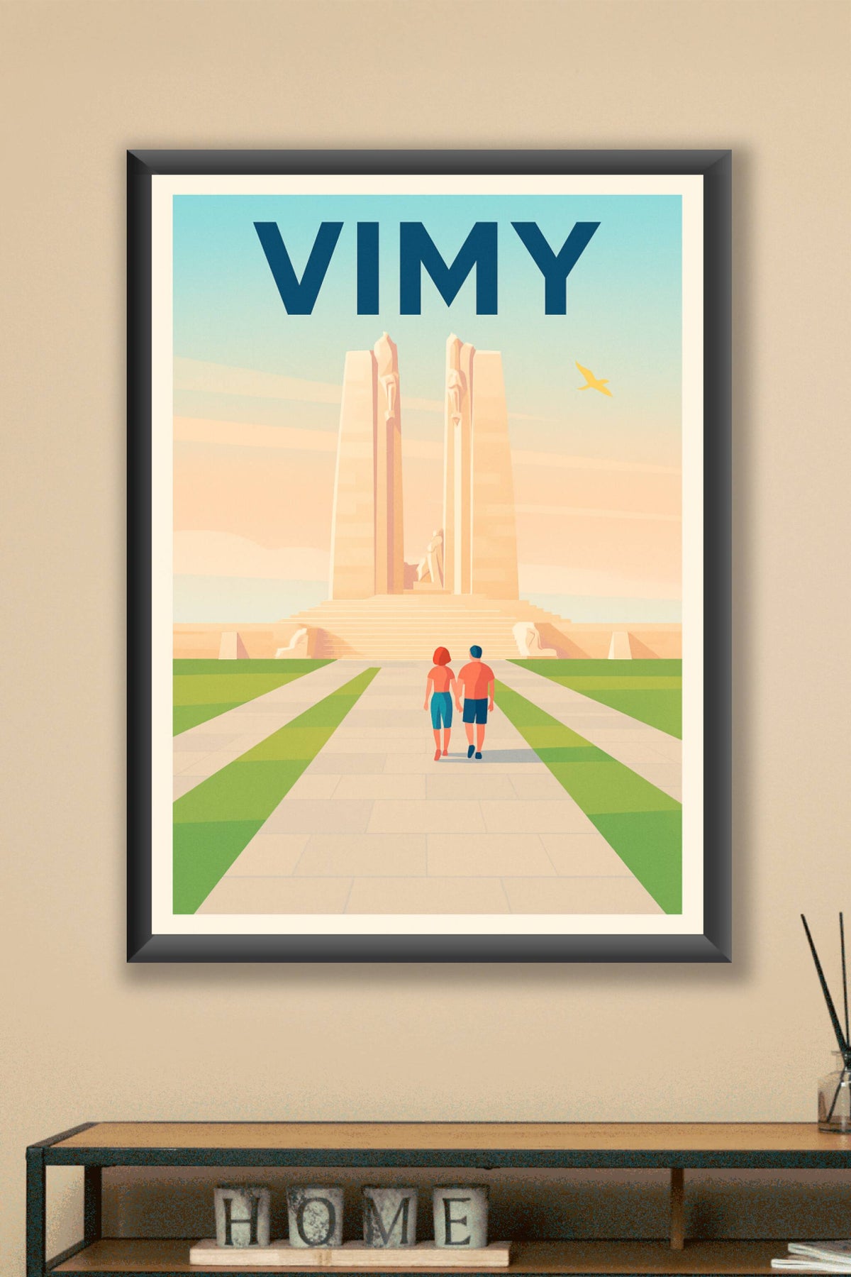 Affiche de Vimy - Mémoire et sérénité au Monument Canadien