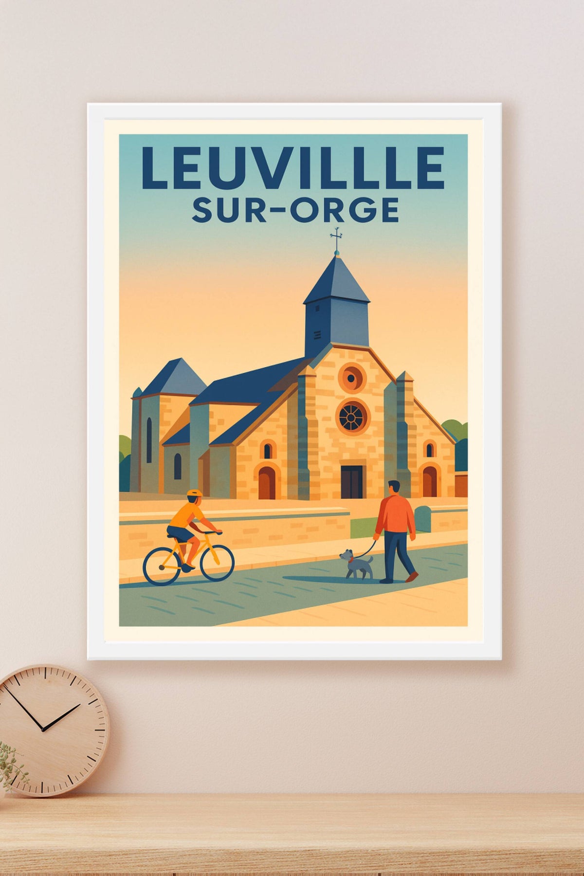 Affiche de Leuville-sur-Orge - Charme et douceur de vie en Essonne