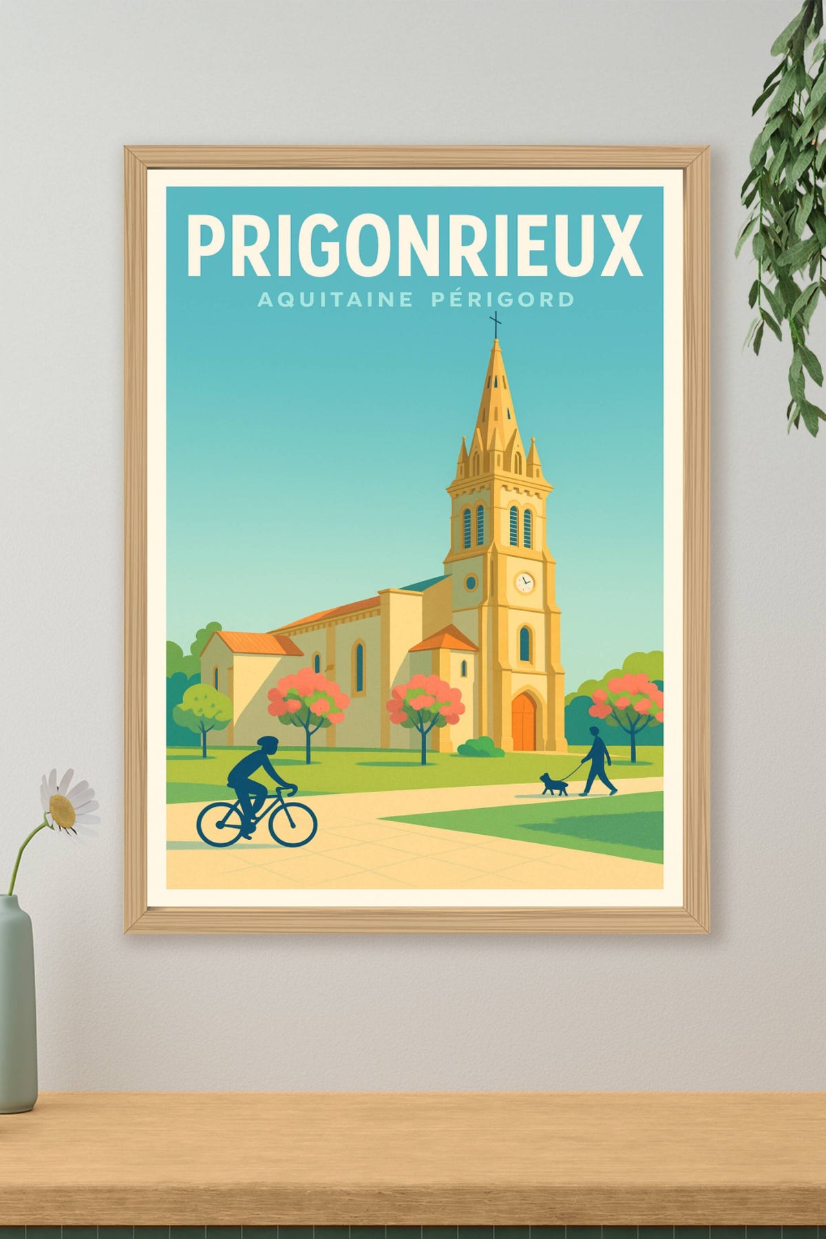 Affiche de Prigonrieux - Charme et sérénité en Aquitaine Périgord