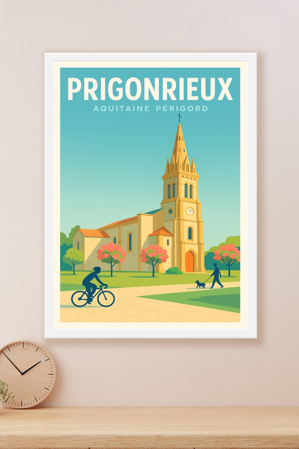 Affiche de Prigonrieux - Charme et sérénité en Aquitaine Périgord