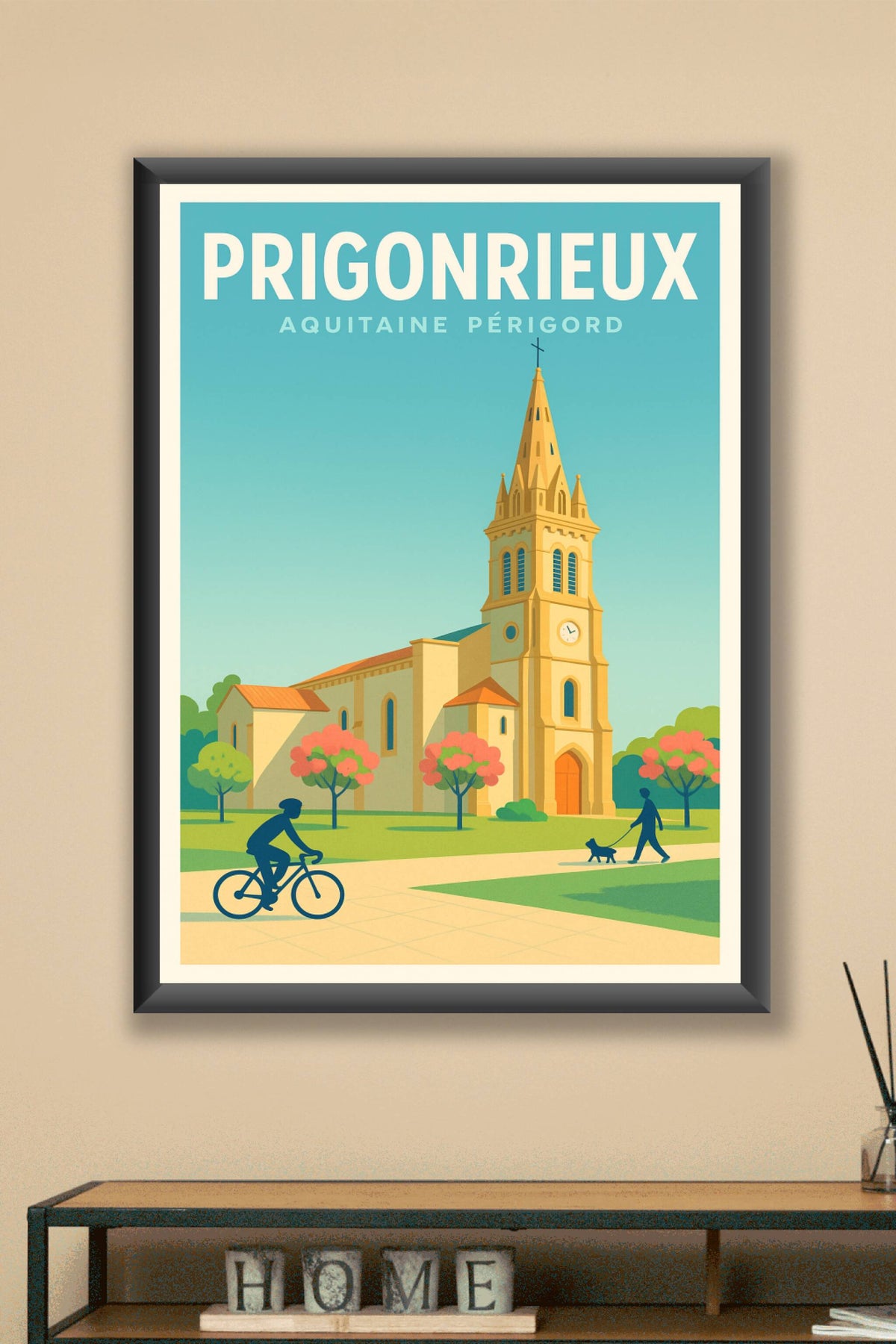 Affiche de Prigonrieux - Charme et sérénité en Aquitaine Périgord