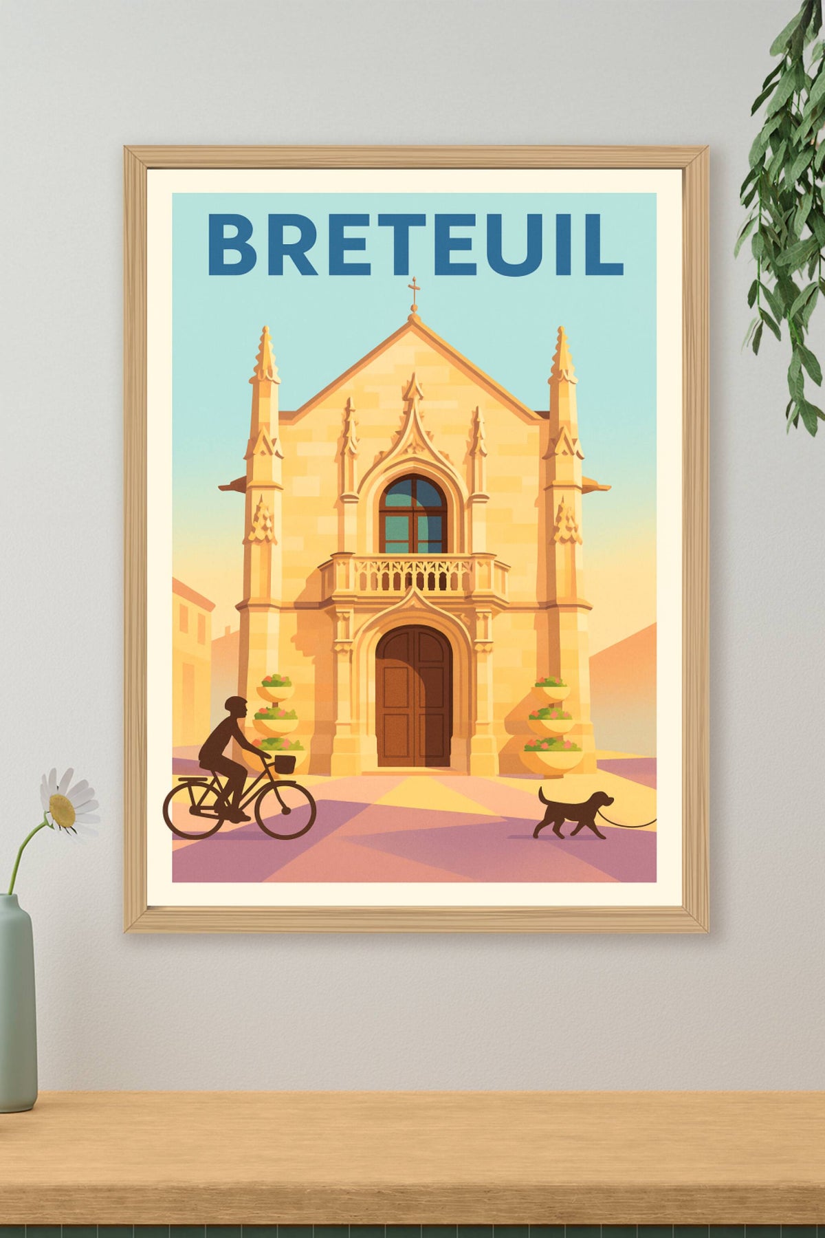 Affiche de Breteuil - Une balade paisible au cœur du patrimoine