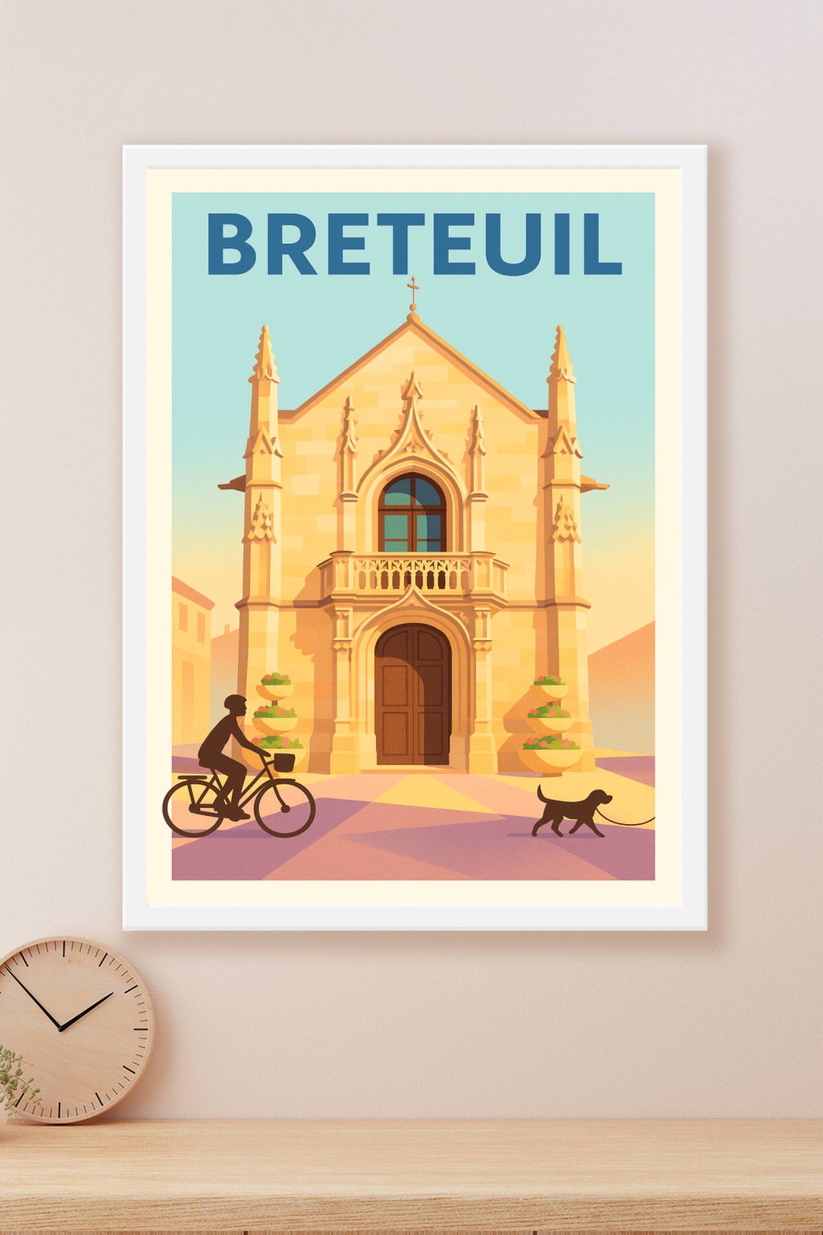 Affiche de Breteuil - Une balade paisible au cœur du patrimoine