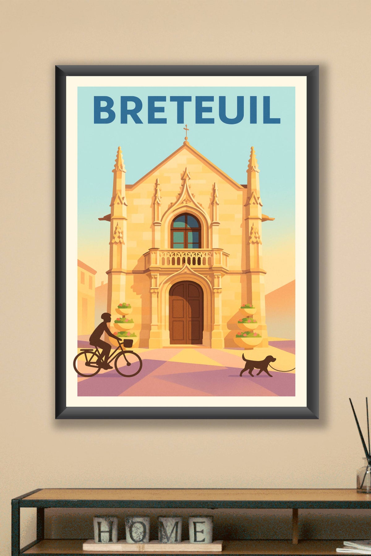 Affiche de Breteuil - Une balade paisible au cœur du patrimoine