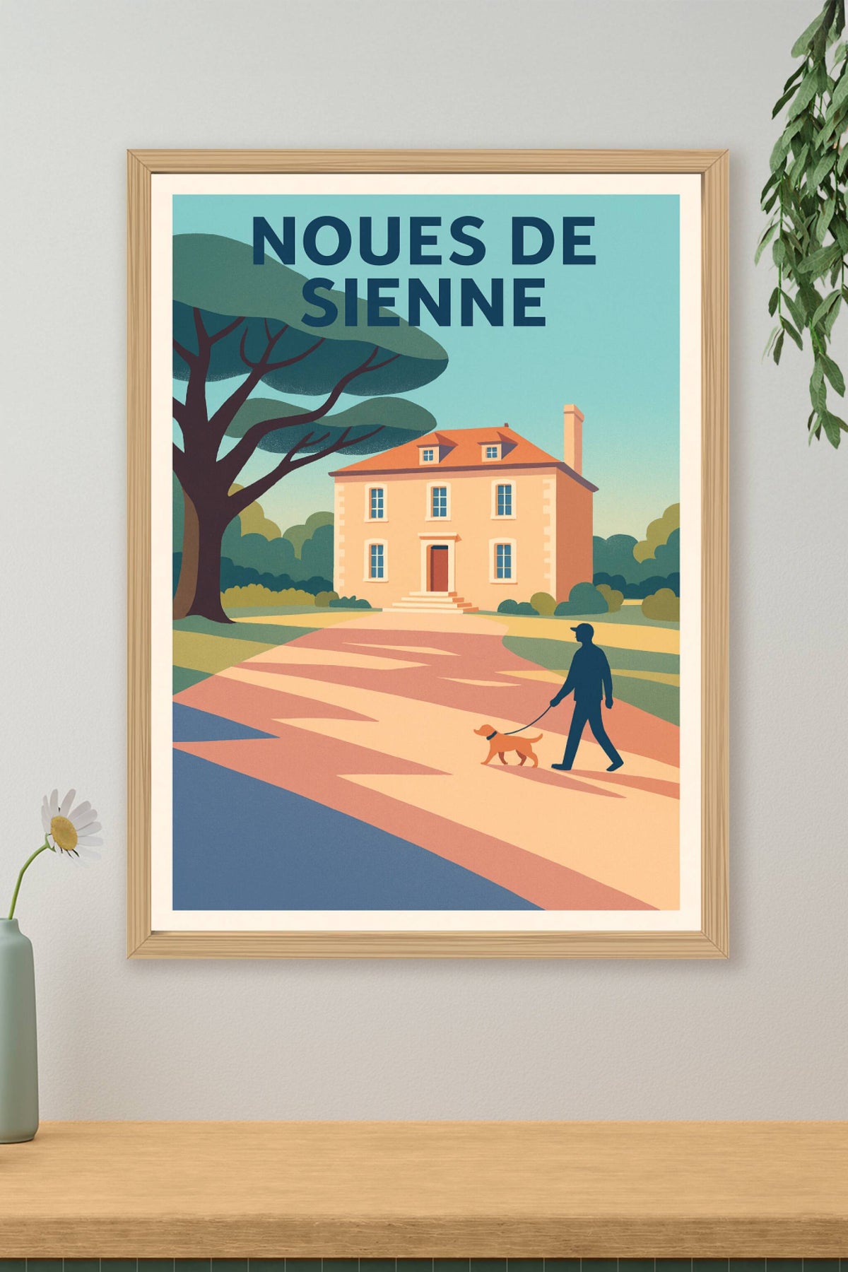 Affiche de Noues de Sienne - Charme et sérénité à la campagne