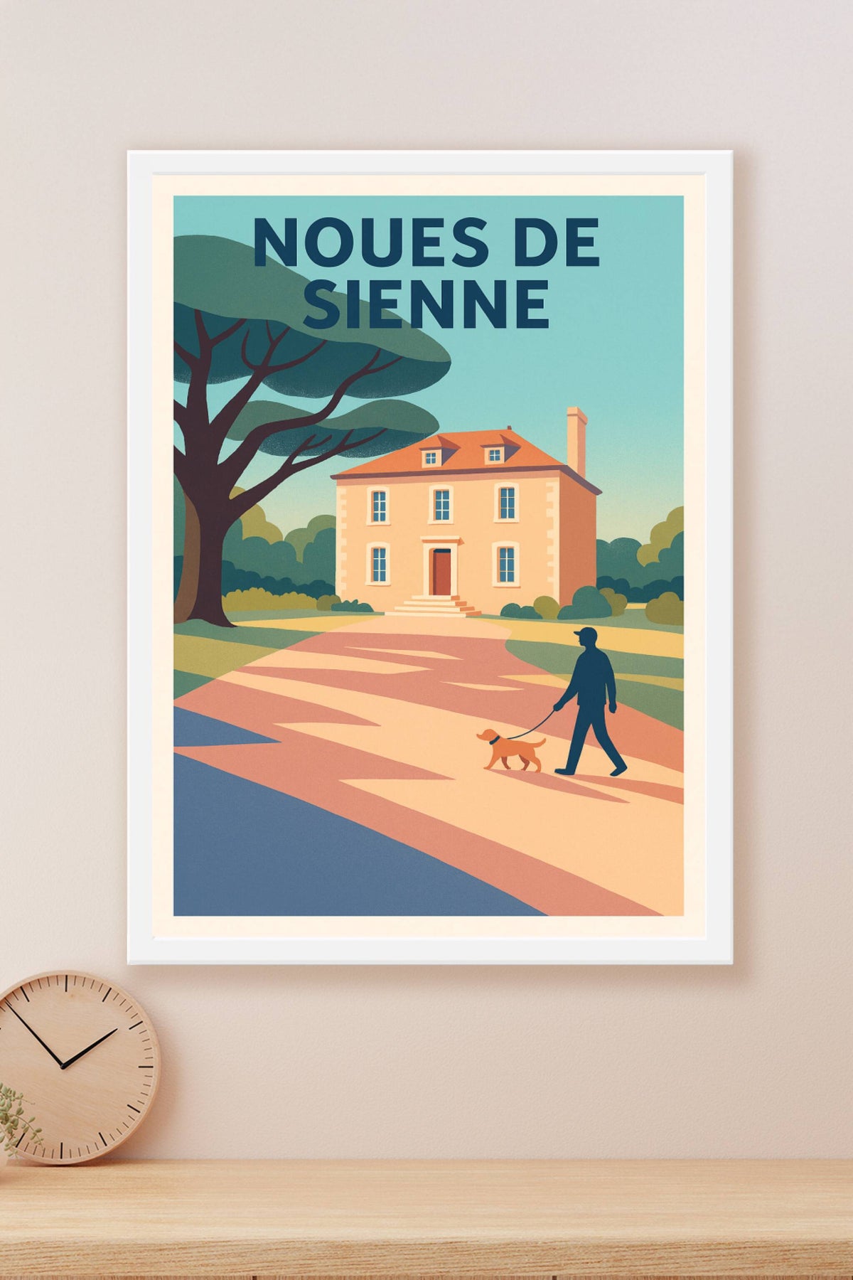 Affiche de Noues de Sienne - Charme et sérénité à la campagne