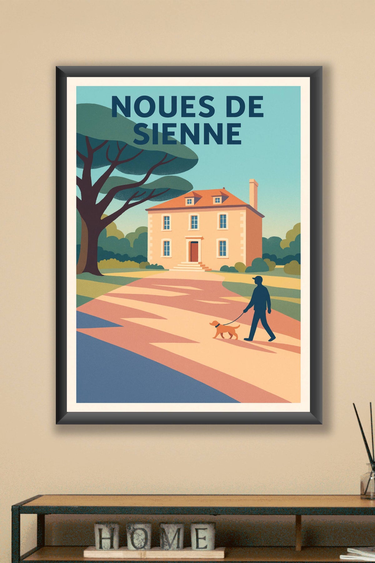Affiche de Noues de Sienne - Charme et sérénité à la campagne