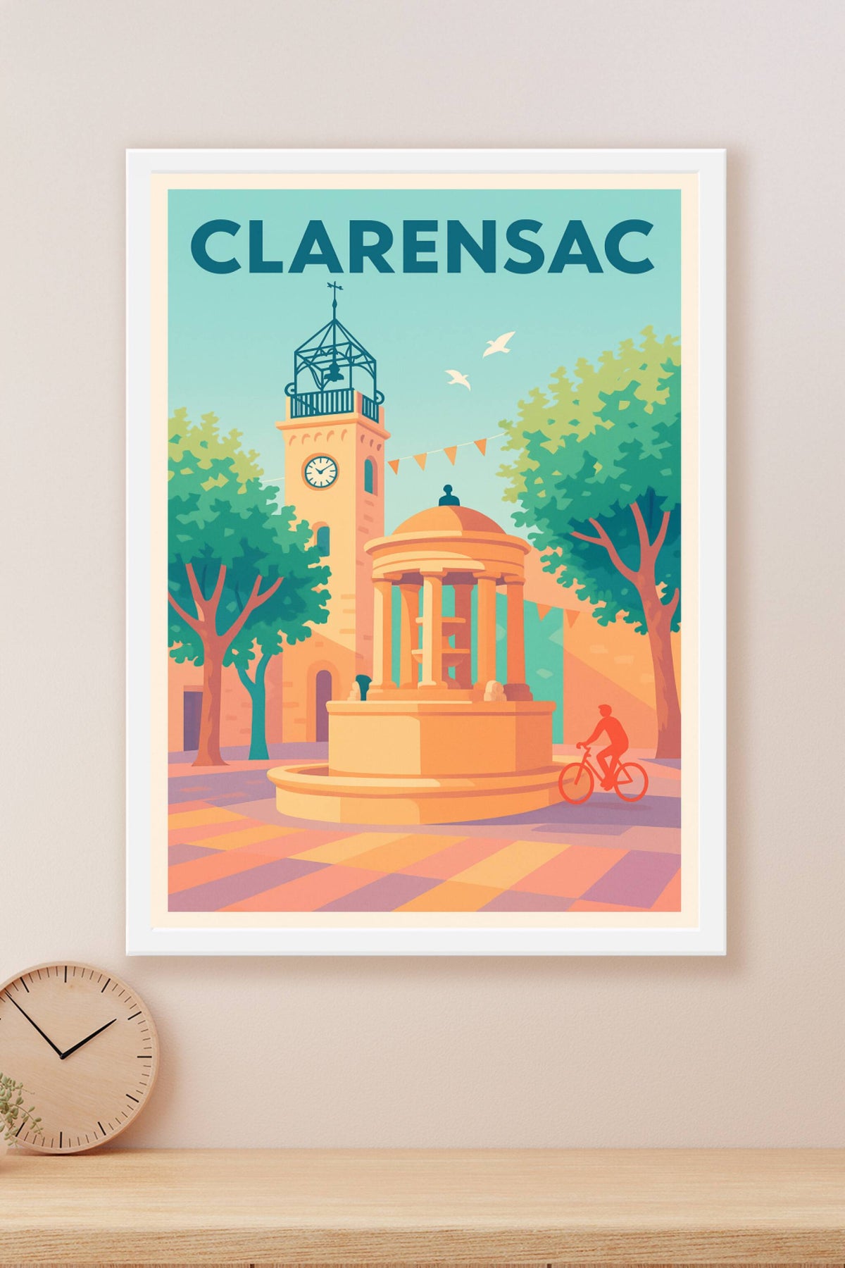 Affiche de Clarensac - Charme et Sérénité en Plein Cœur