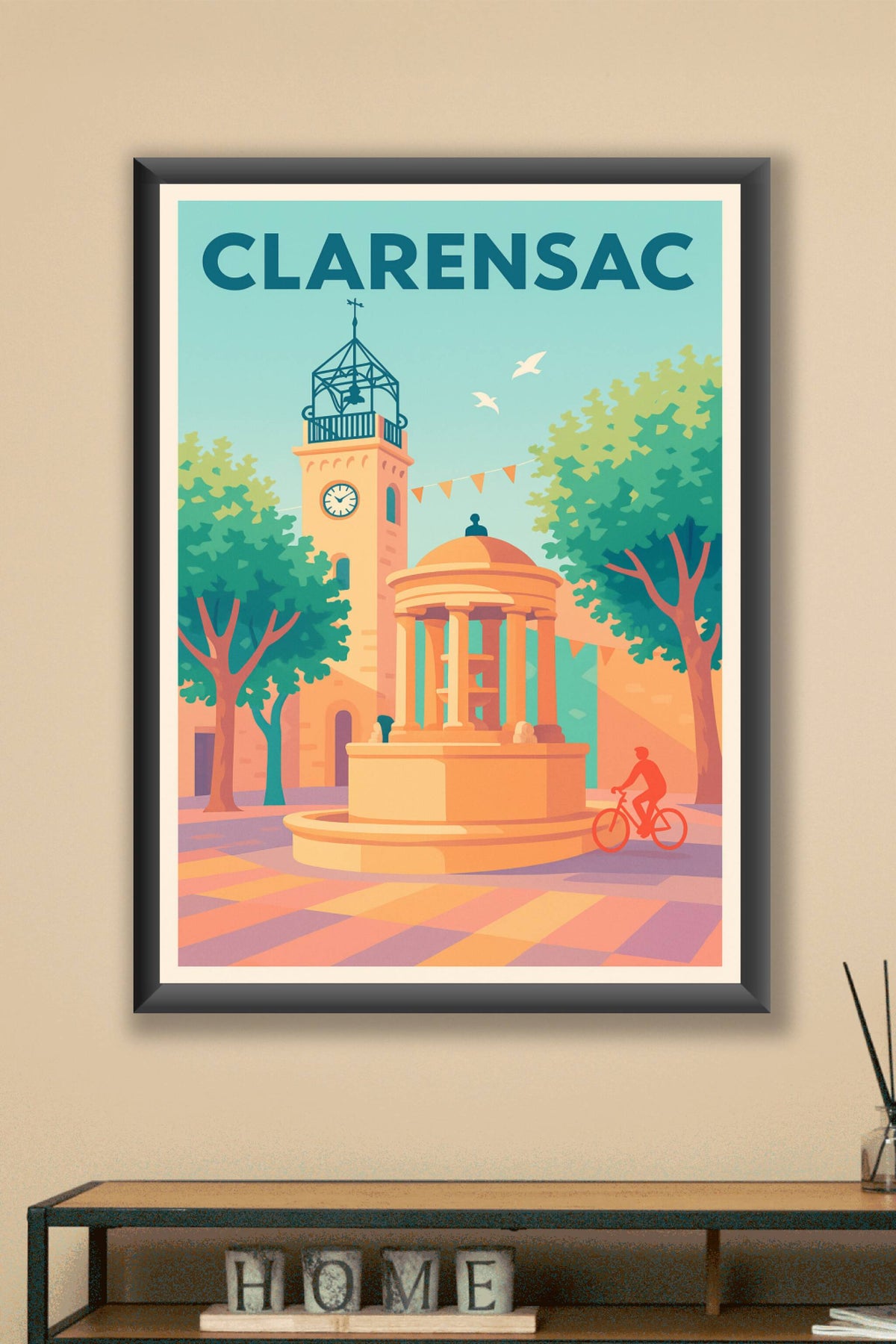 Affiche de Clarensac - Charme et Sérénité en Plein Cœur