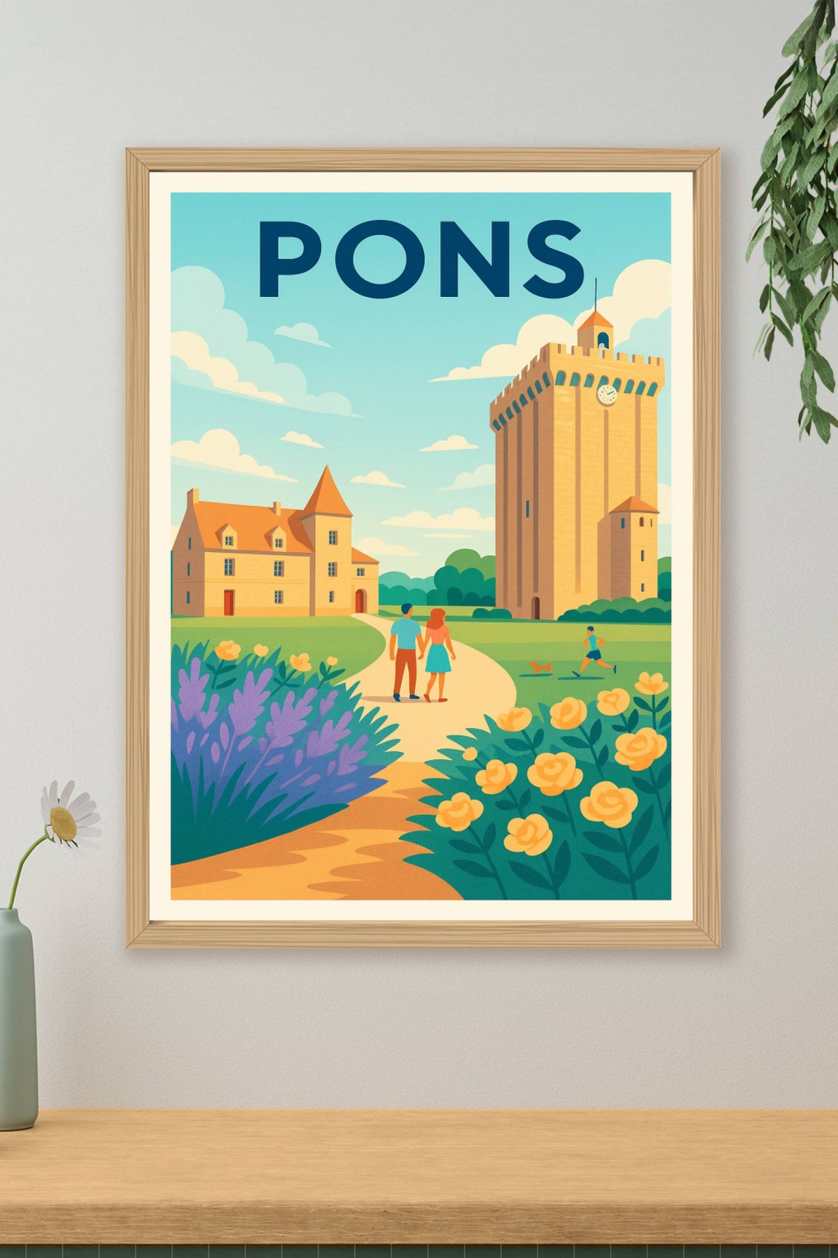 Affiche de Pons - Balade au cœur du patrimoine