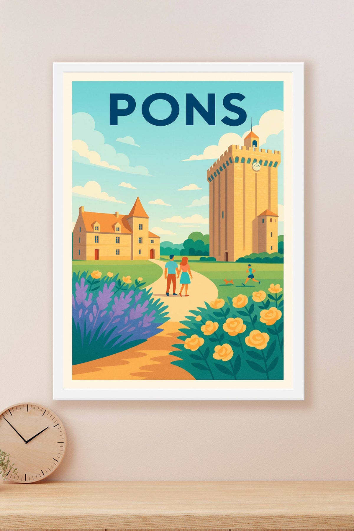 Affiche de Pons - Balade au cœur du patrimoine